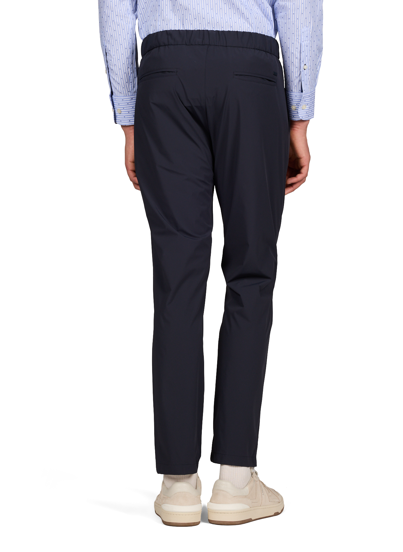 Pantalon 7/8 uni HERNO Bleu