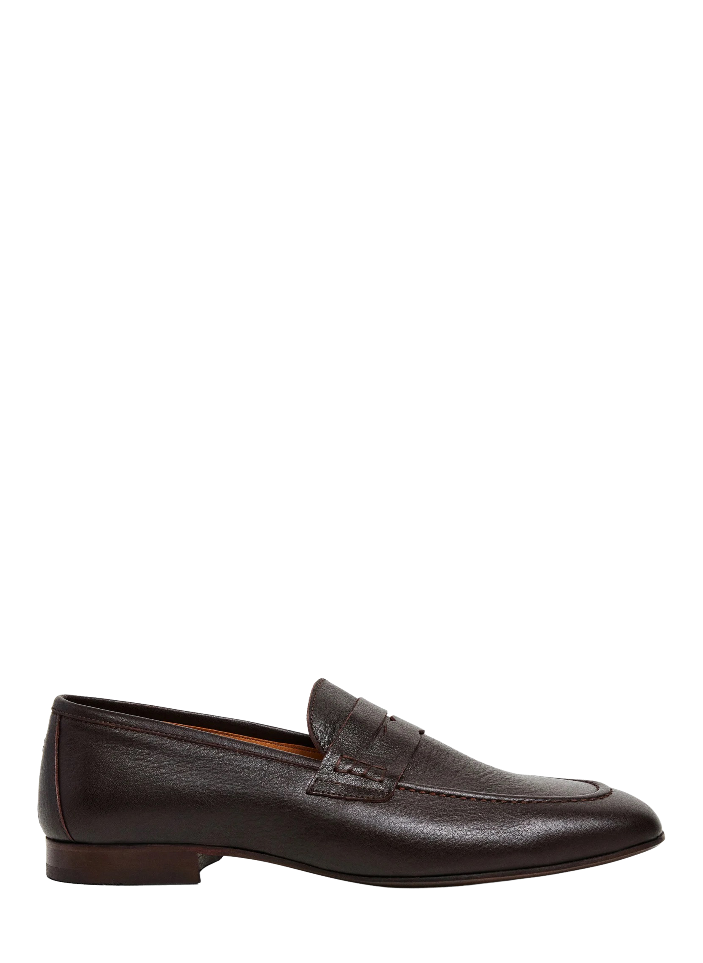 Mocassins en cuir HACKETT Marron
