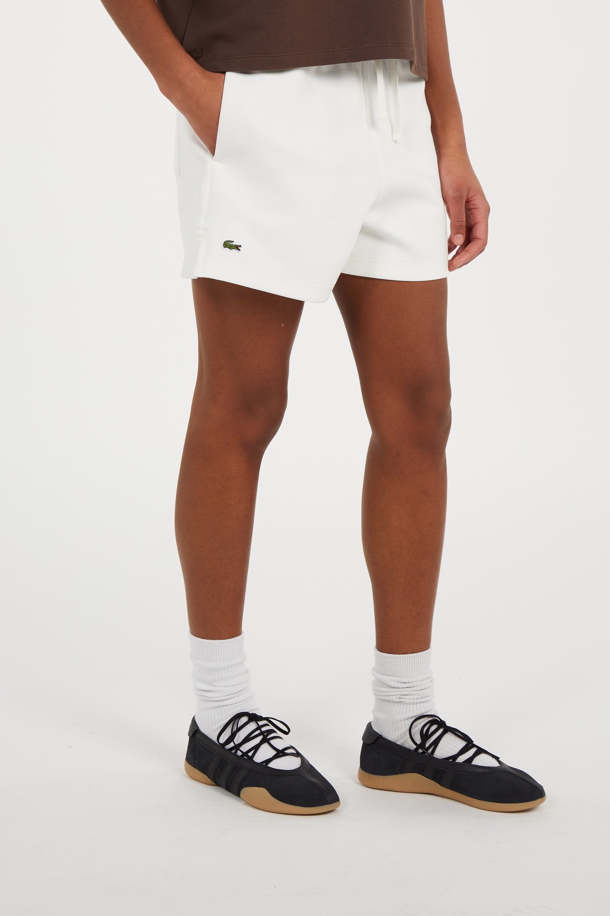 Short short LACOSTE Blanc