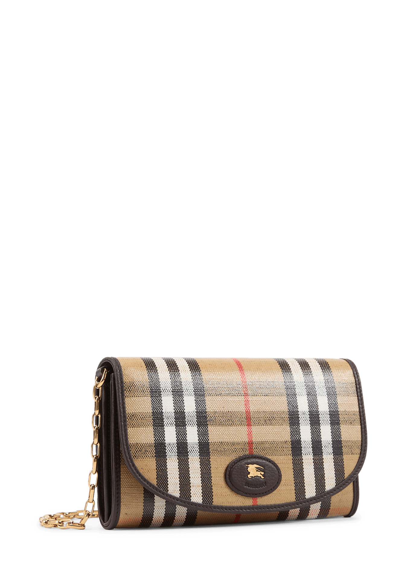 Schoudertas met logo BURBERRY Beige