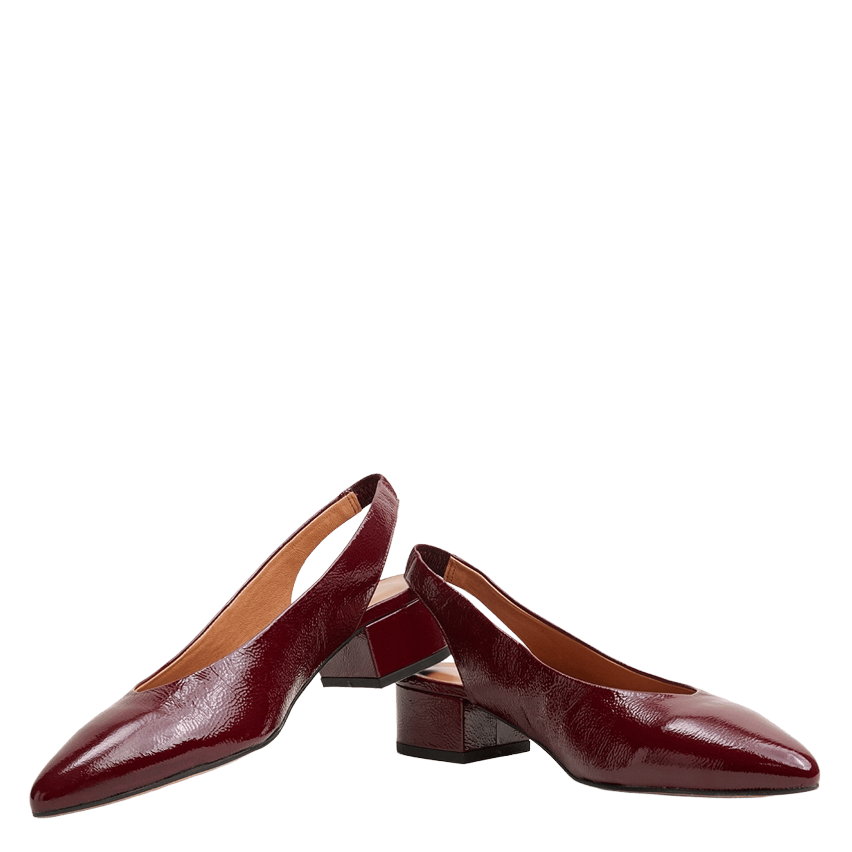 Ballerines en cuir vince JONAK Rouge