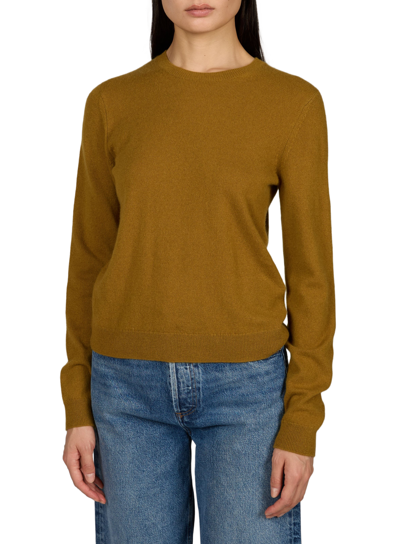 Pull en cachemire  AU PRINTEMPS PARIS Jaune