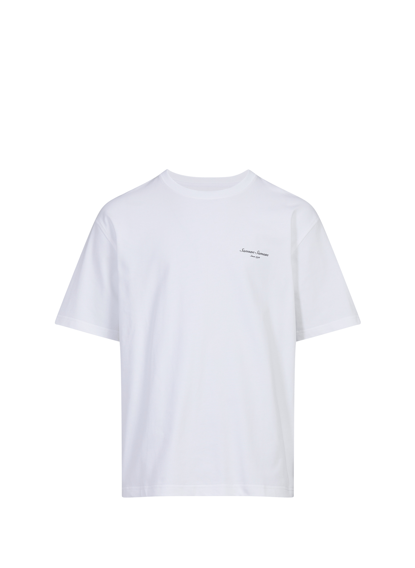 Weites Baumwoll-T-Shirt Sauni SAMSOE SAMSOE Weiss