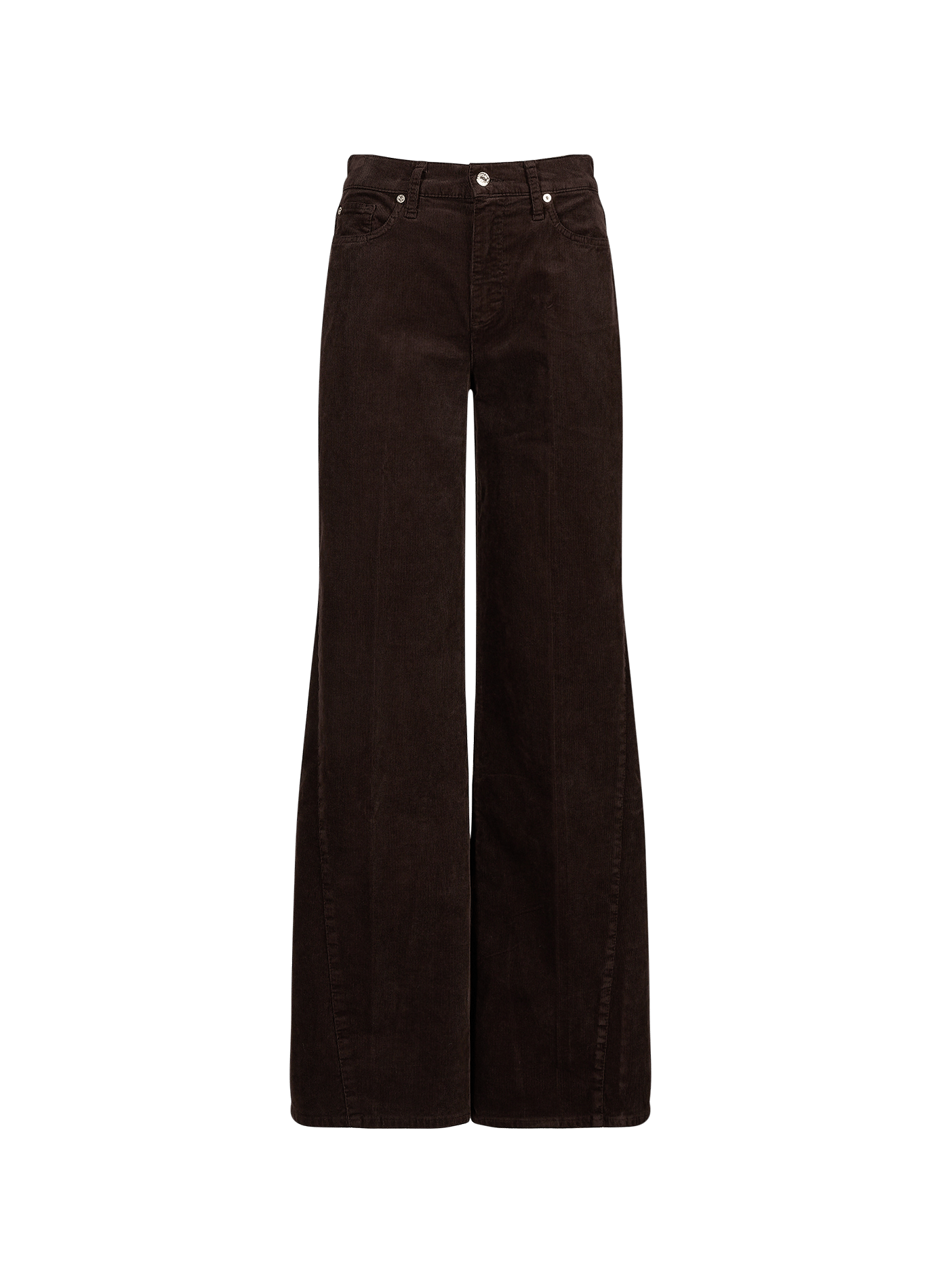 Cordhose aus Baumwollmischung mit Samt-Effekt 7 FOR ALL MANKIND Braun