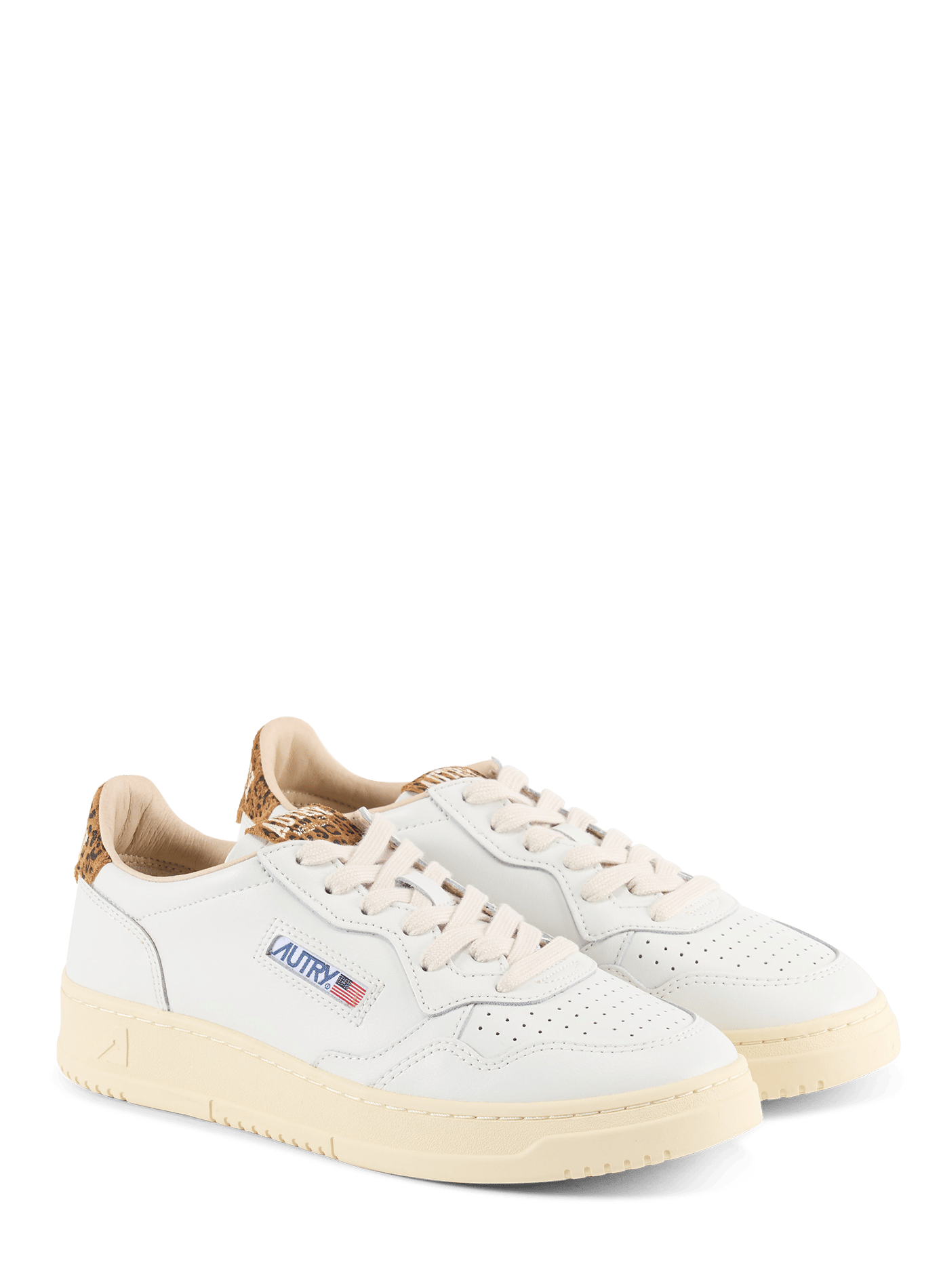LS58 leather sneakers AUTRY White
