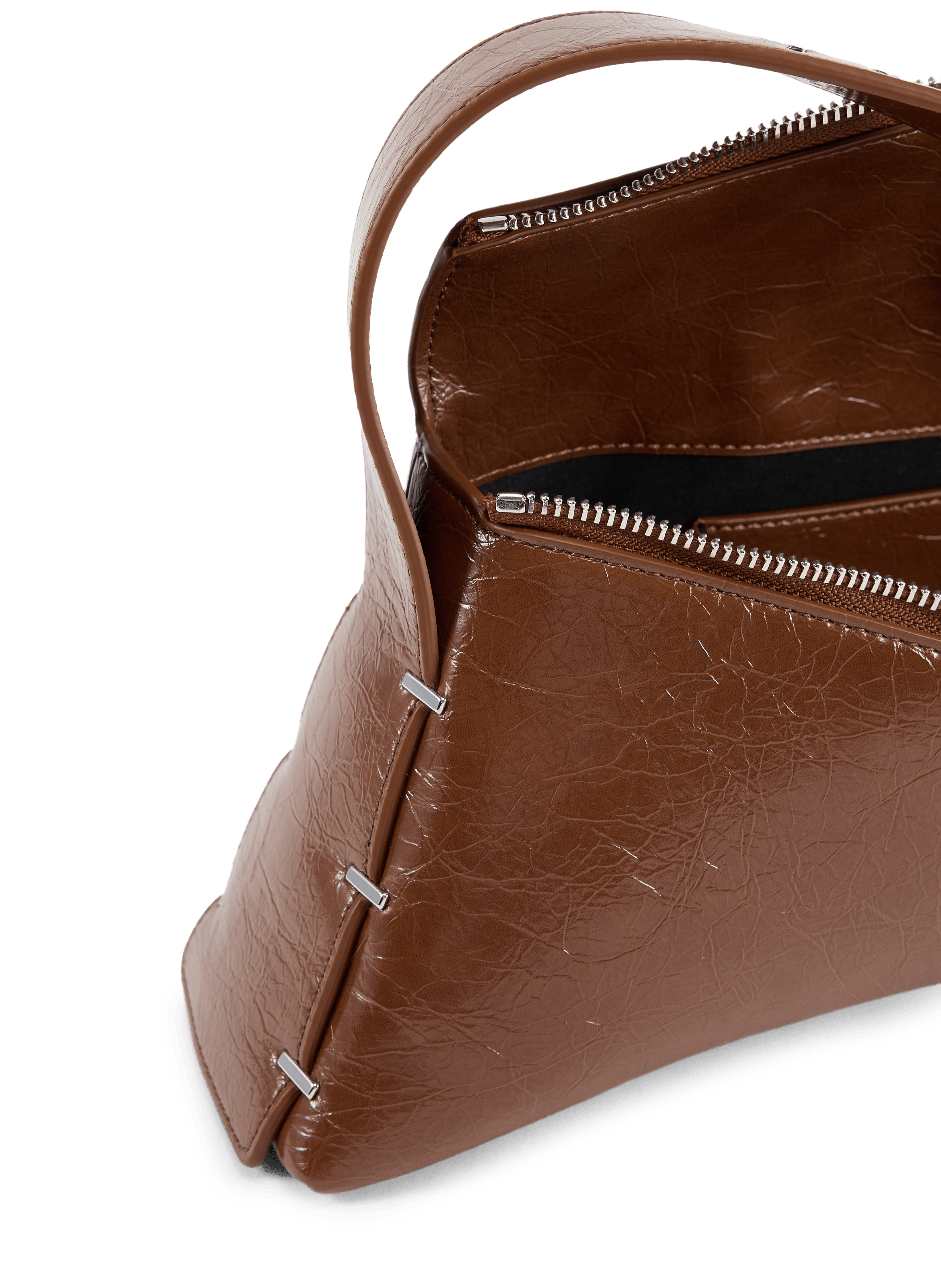 Sadandy Schultertasche in Lederoptik SAMSOE SAMSOE Braun