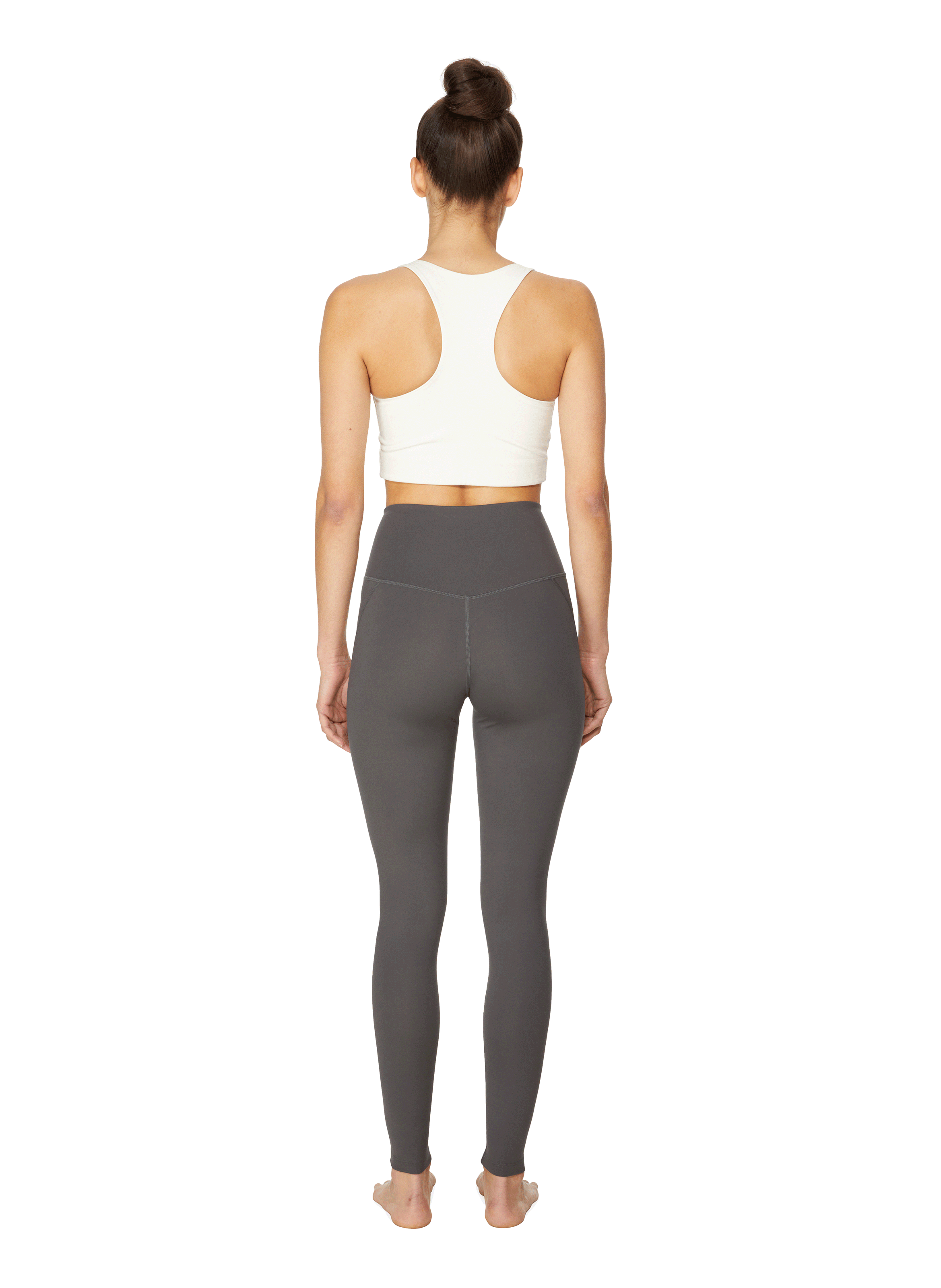 High-waisted leggings GIRLFRIEND COLLECTIVE Grey