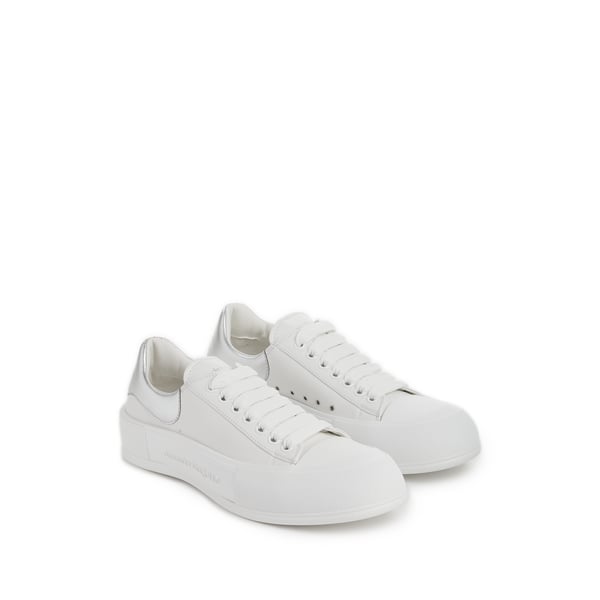 Baskets Deck en cuir