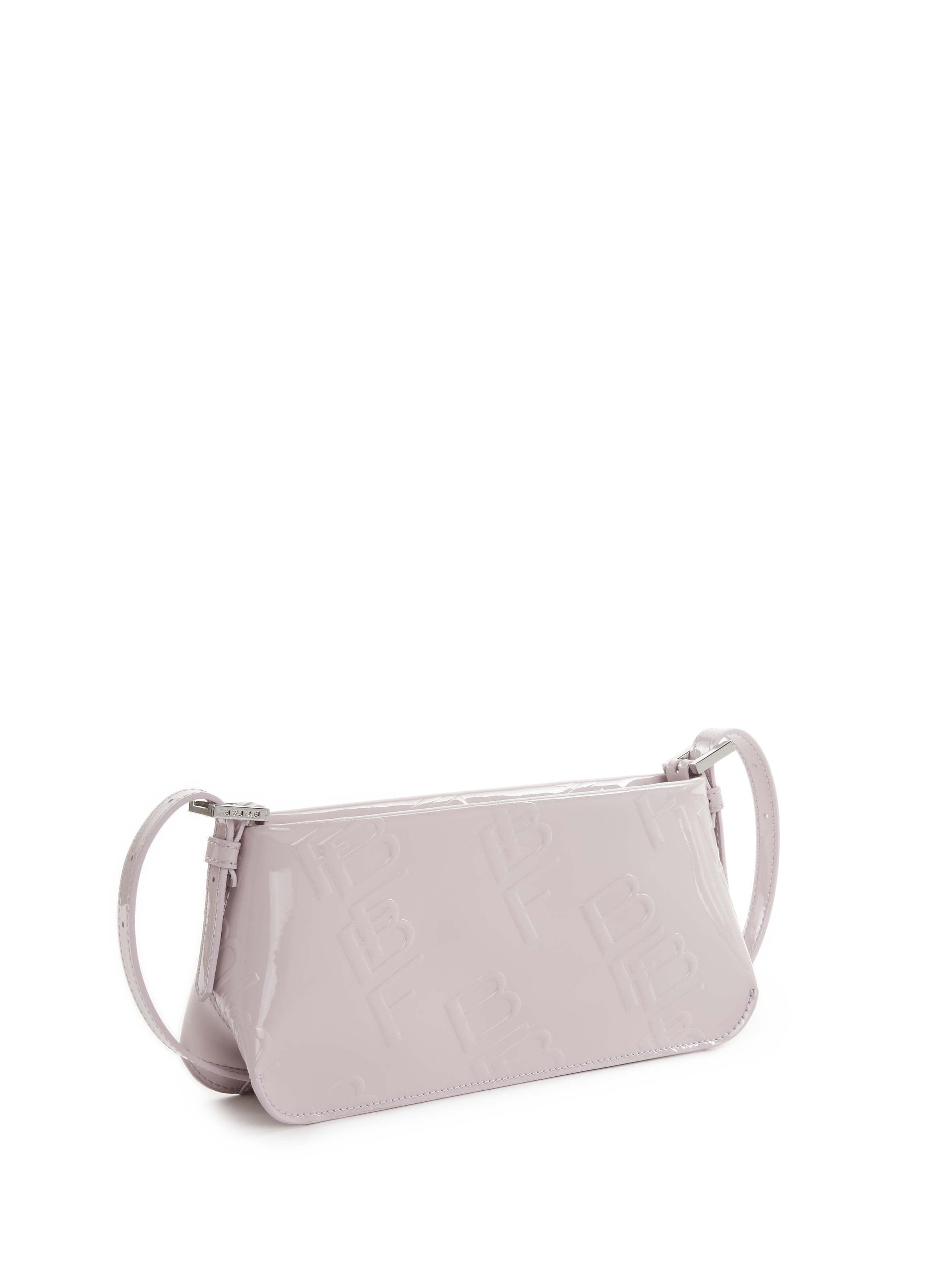 Sac à main Dulce en cuir embossé BY FAR Rose