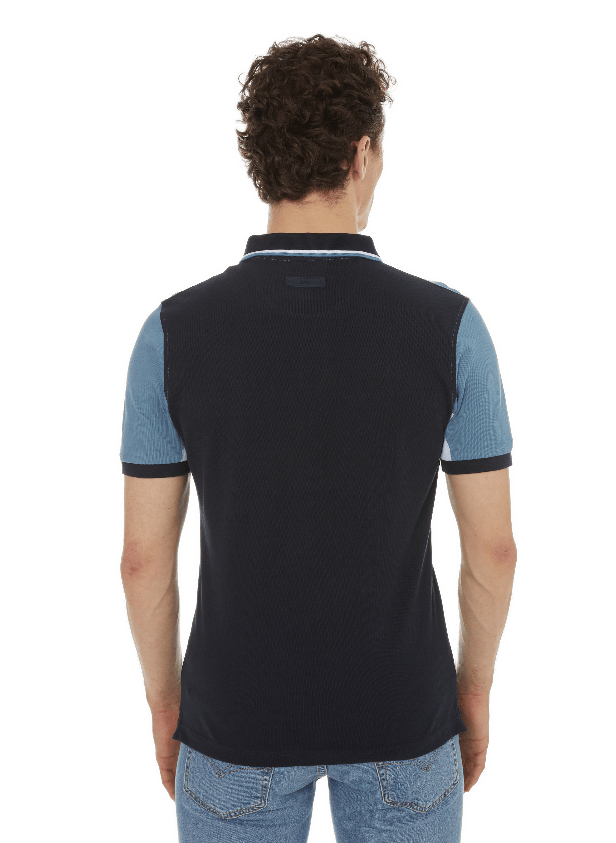  Cotton polo shirt  EDEN PARK Blue