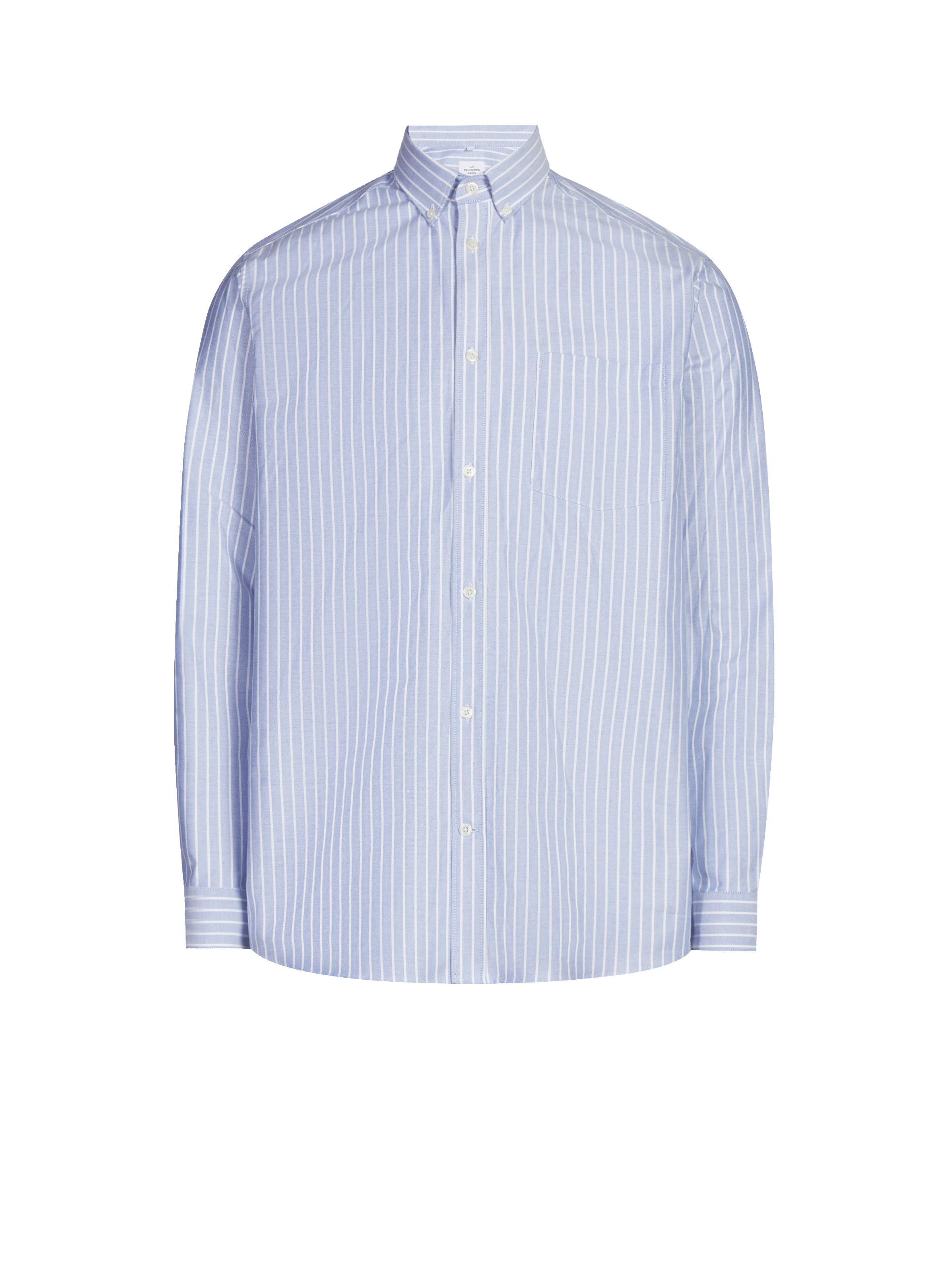 Chemise à rayures AU PRINTEMPS PARIS Bleu