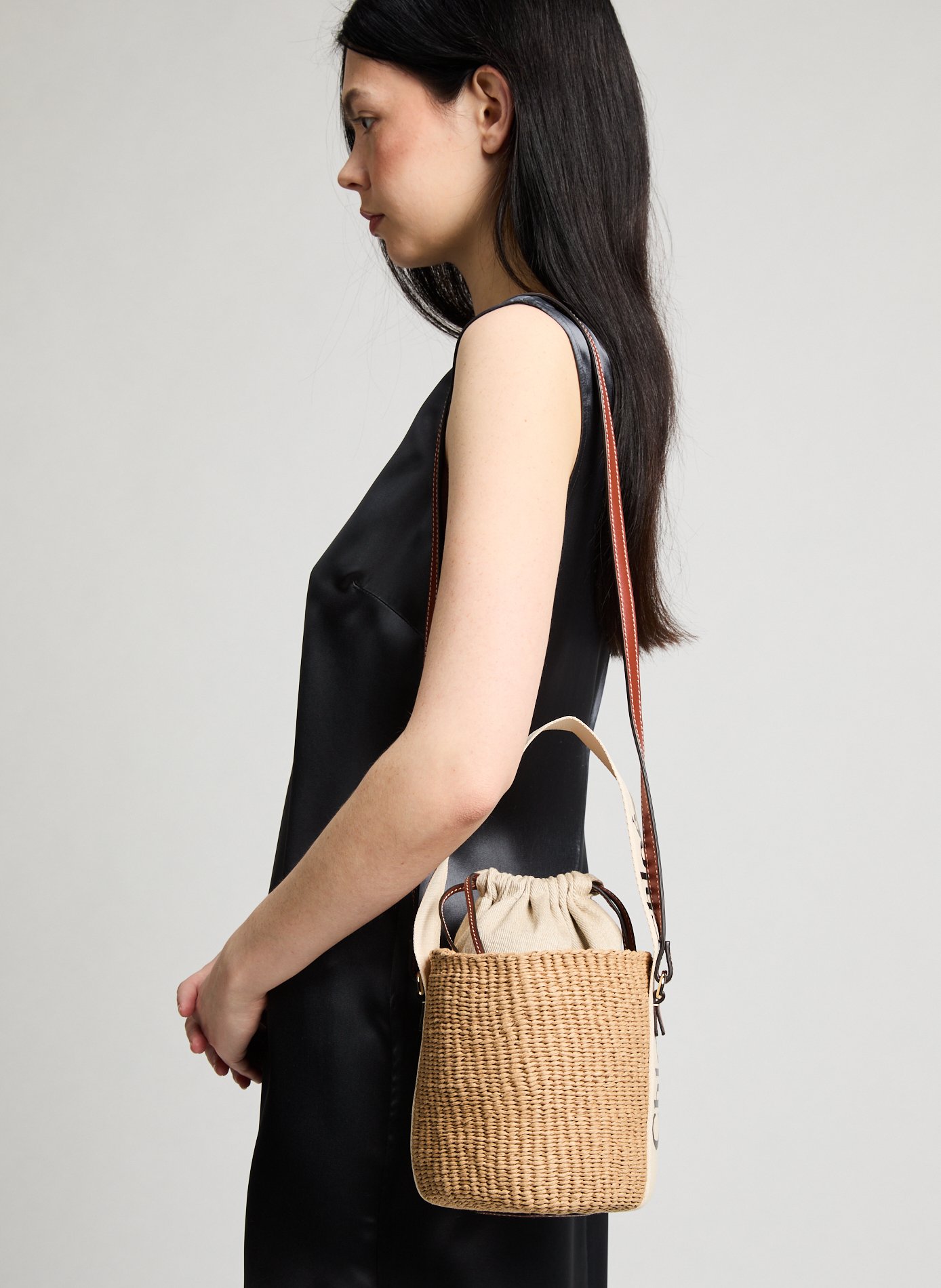 Emma leather shoulder bag  CHLOÉ White