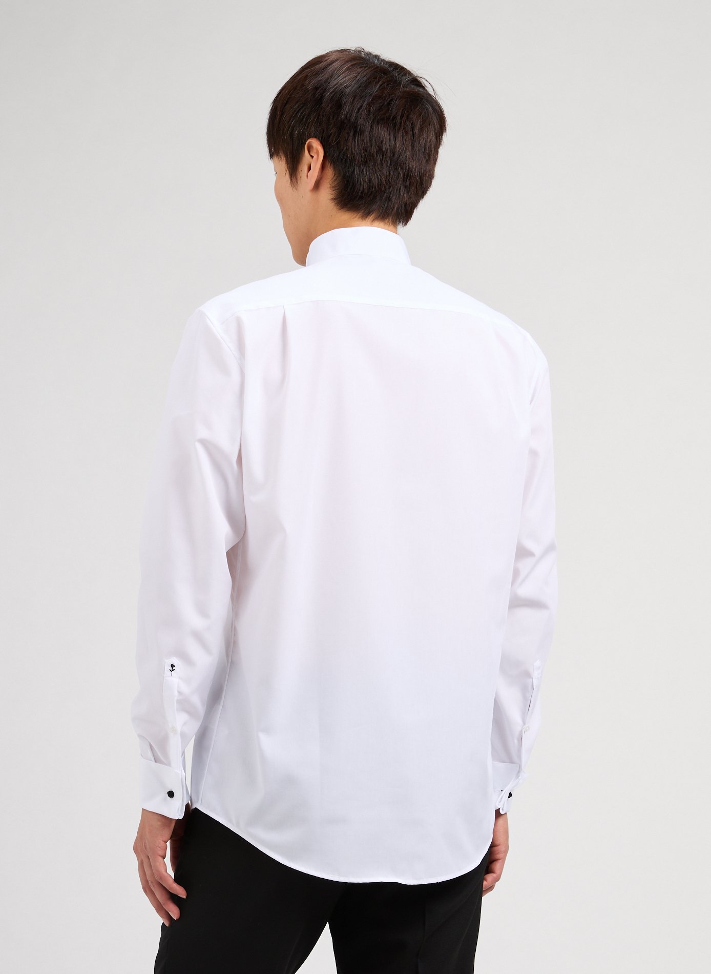 Chemise slim Party en coton SEIDENSTICKER Blanc