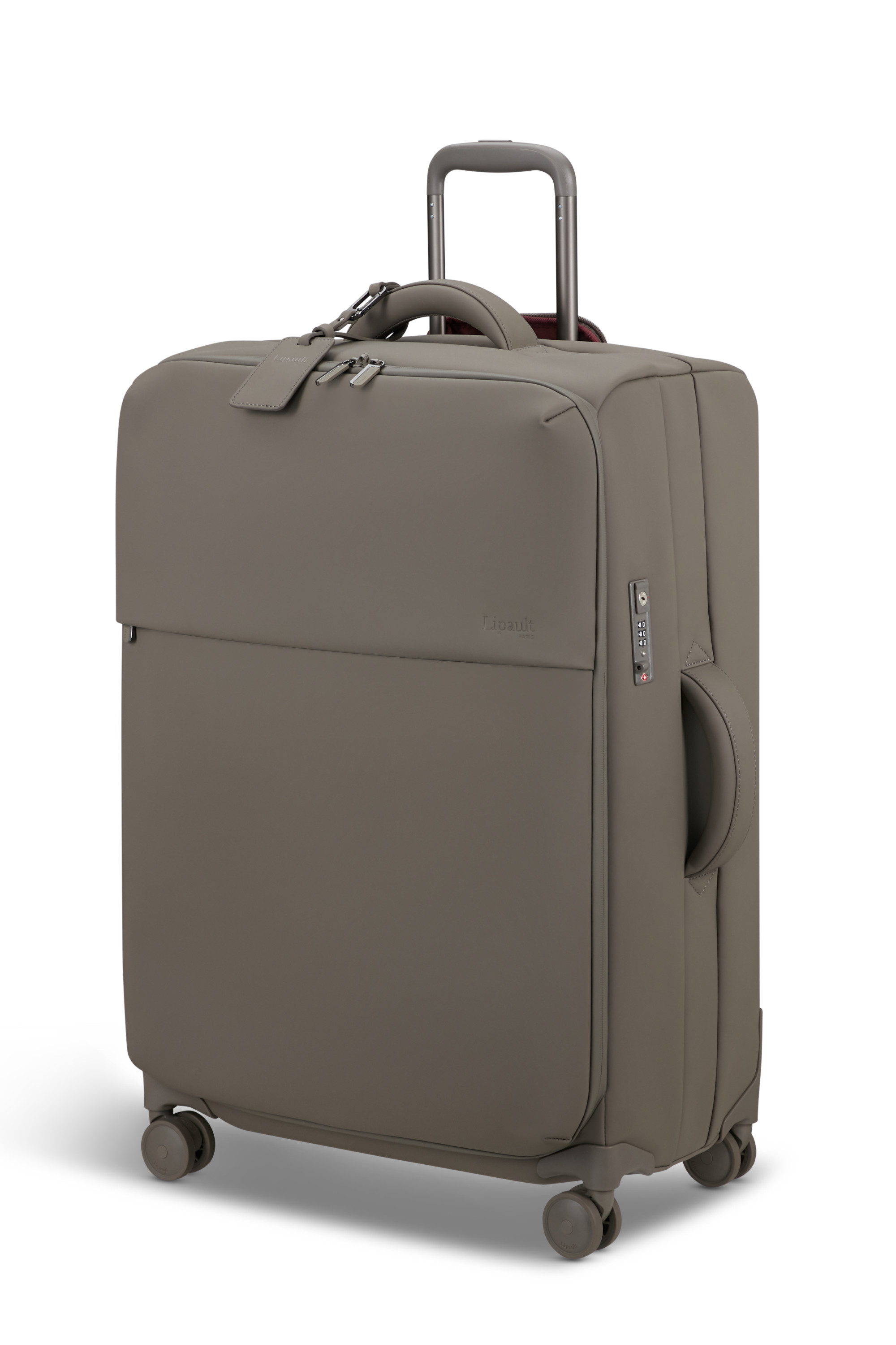 Lost in berlin valise 4 roues taille l LIPAULT PARIS Gris