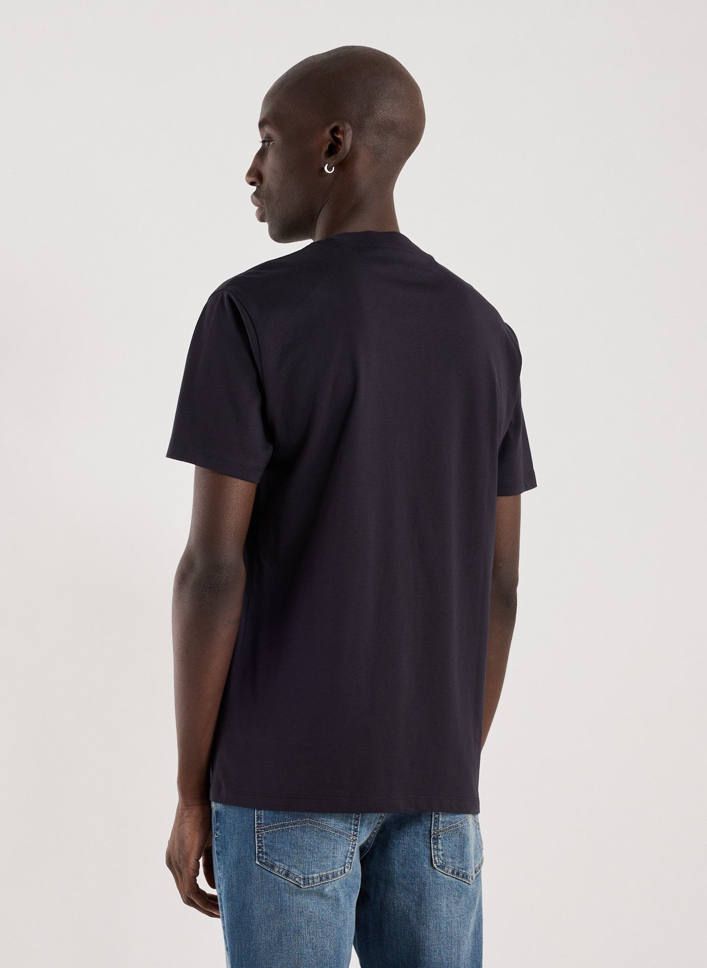 Classic Cotton T-Shirt ARMANI EXCHANGE Blue