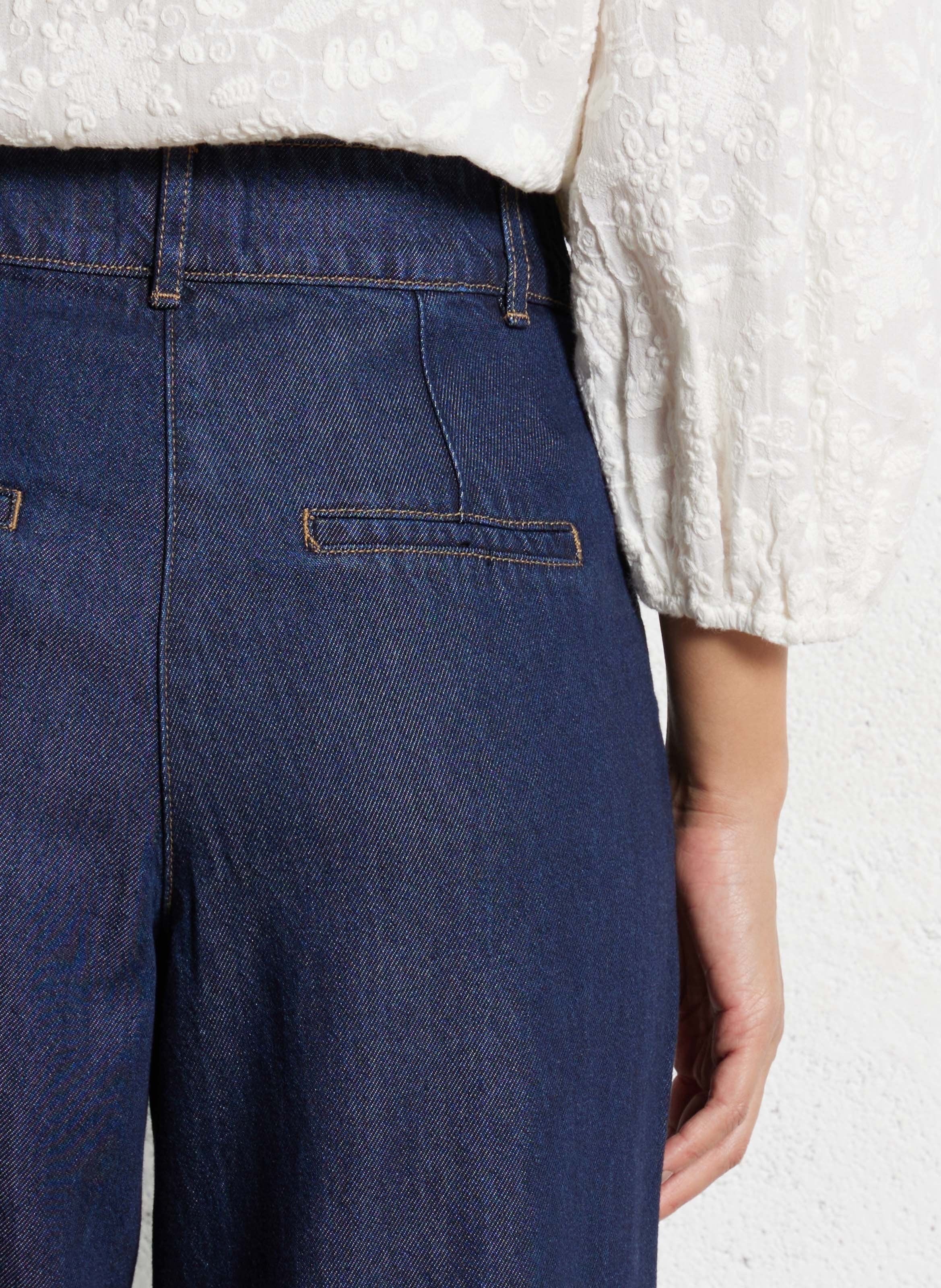 Jean large adele MAISON 123 Bleu