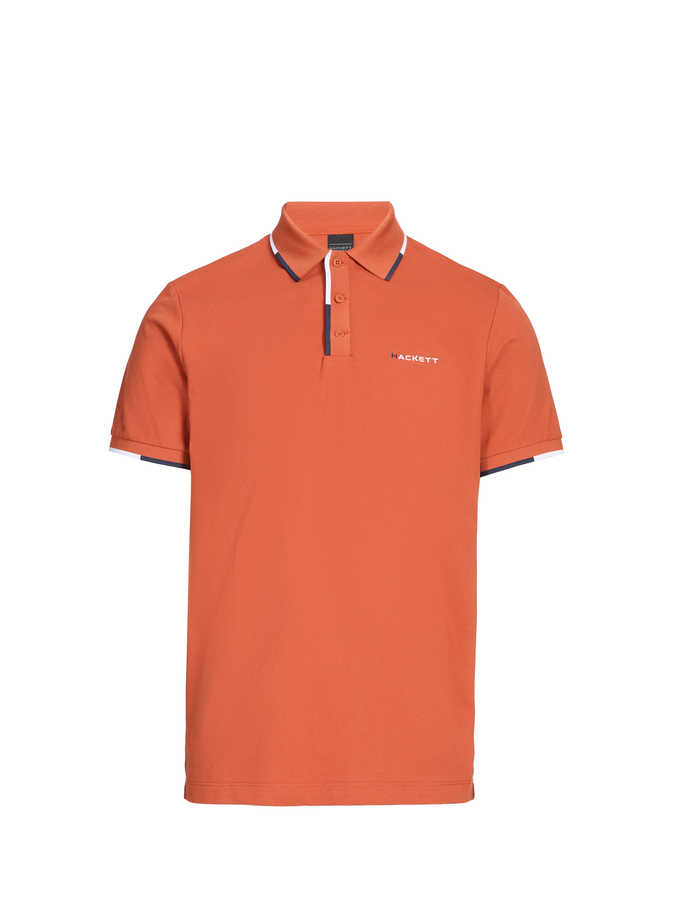 HACKETT Short-sleeved polo shirt in blended cotton Multicolour