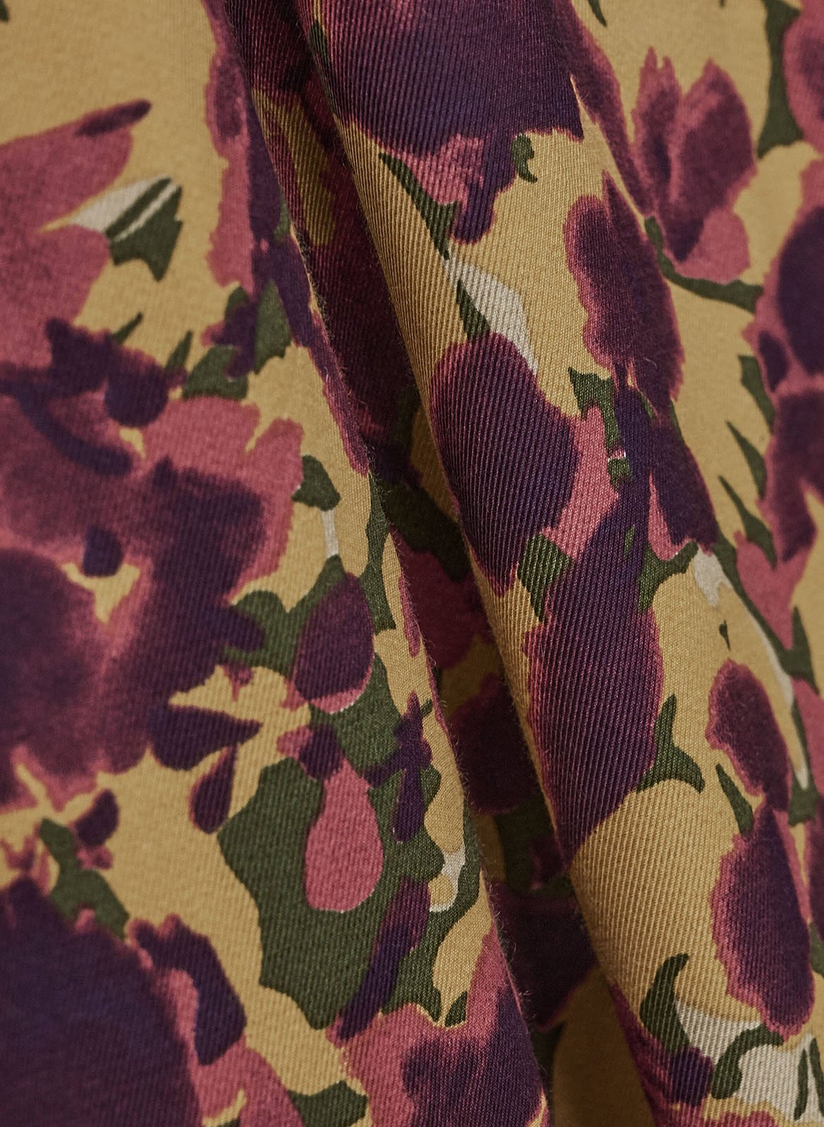 Pantalon droit imprimé nary BA&SH Orange