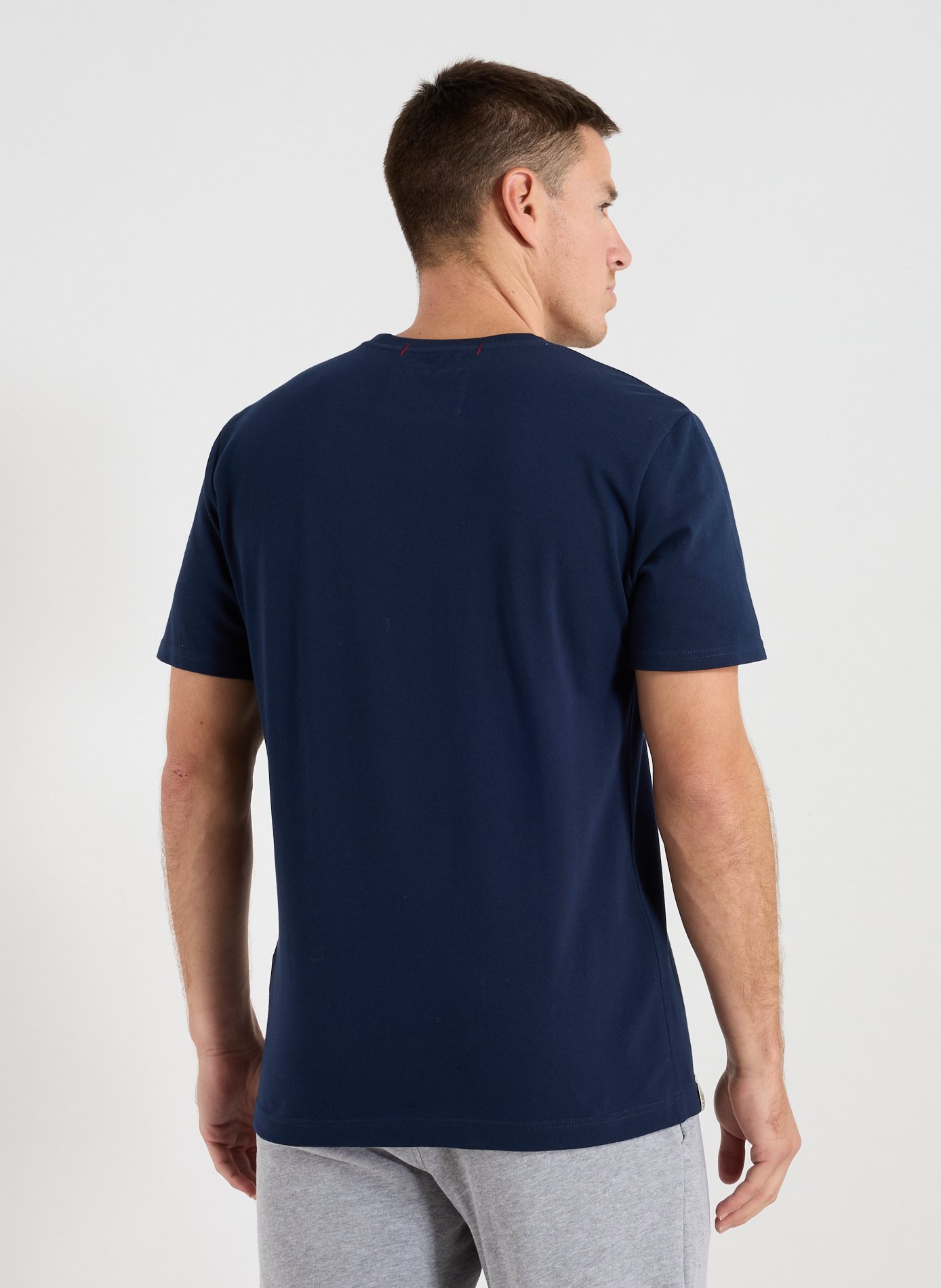 T-shirt en coton mélangé LA MARTINA Bleu