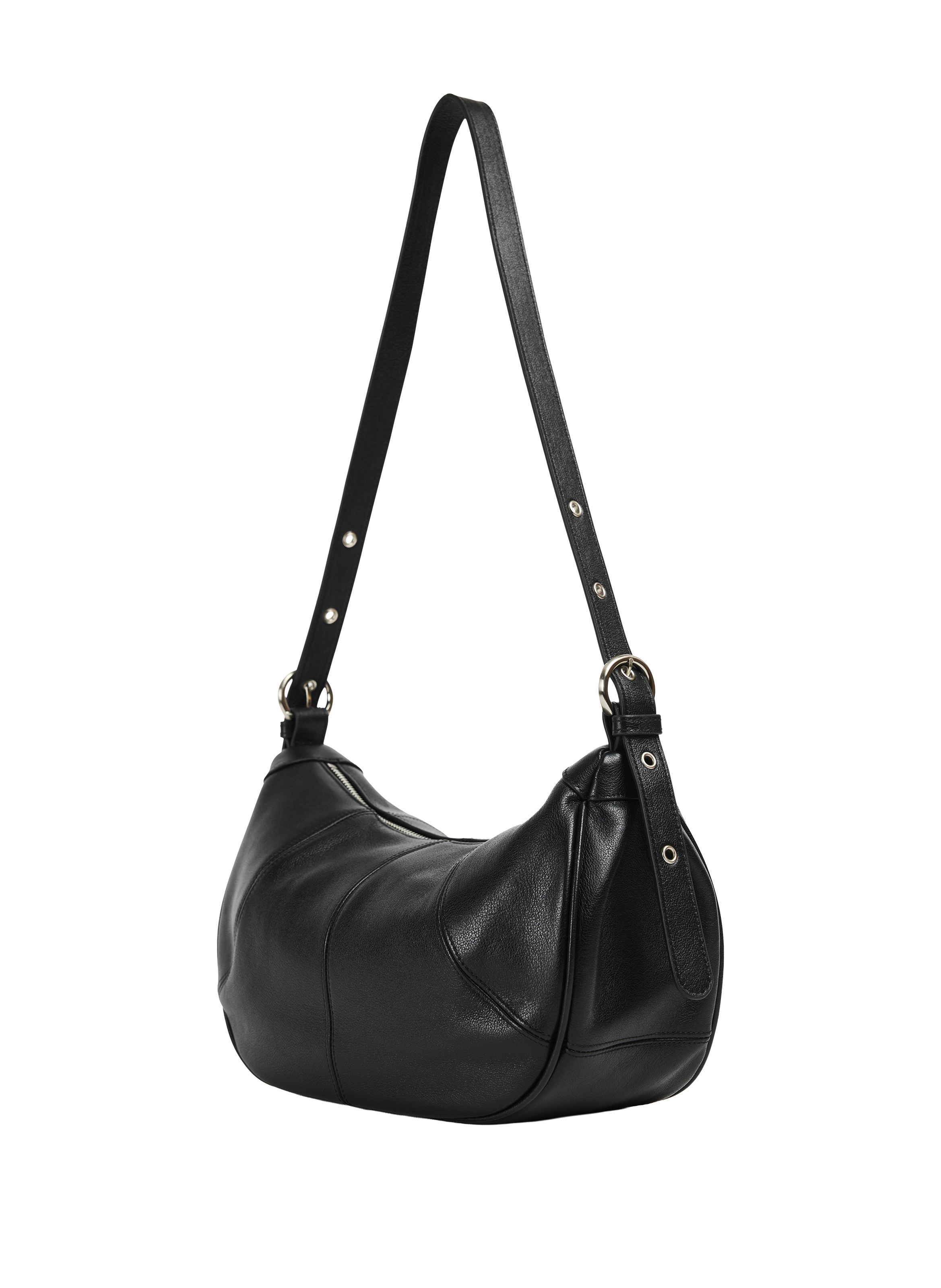 Sac Tara en cuir NAT & NIN Noir