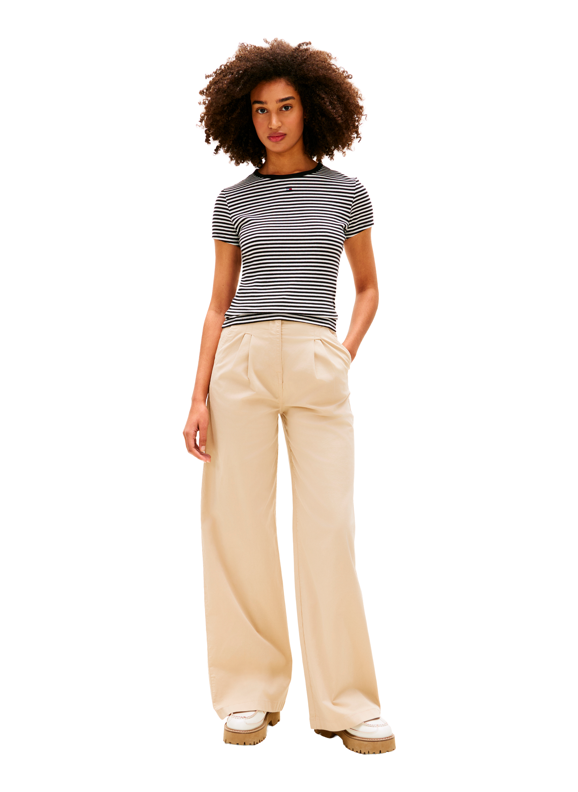  Logo T-shirt TOMMY HILFIGER Black