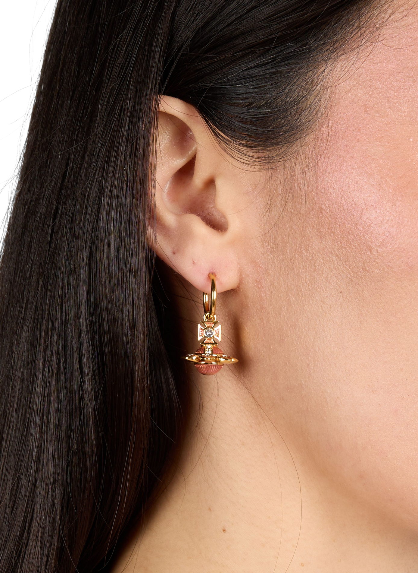 Boucles d'oreille Capucine VIVIENNE WESTWOOD Rose