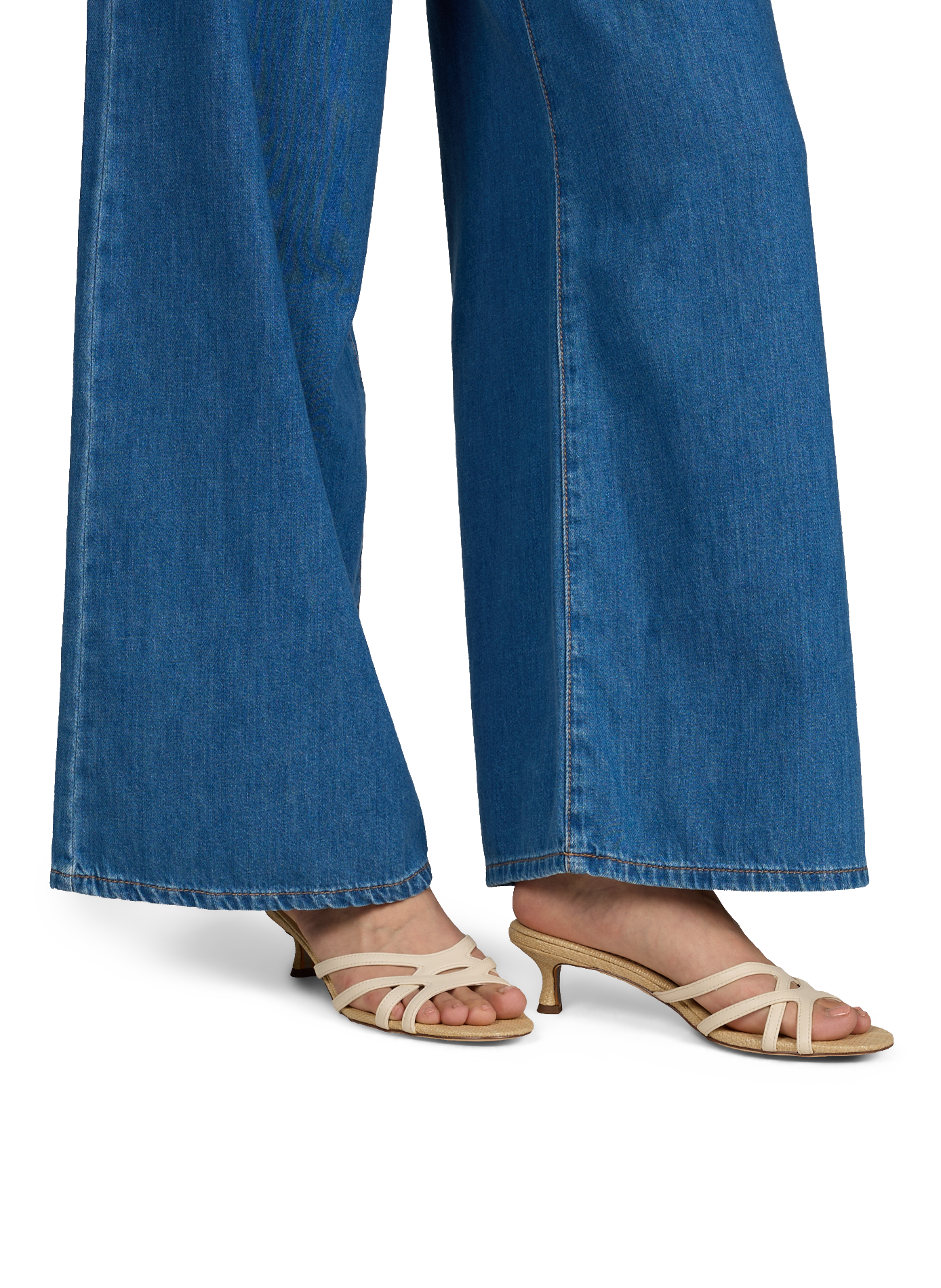 Camille leather mules SAM EDELMAN White