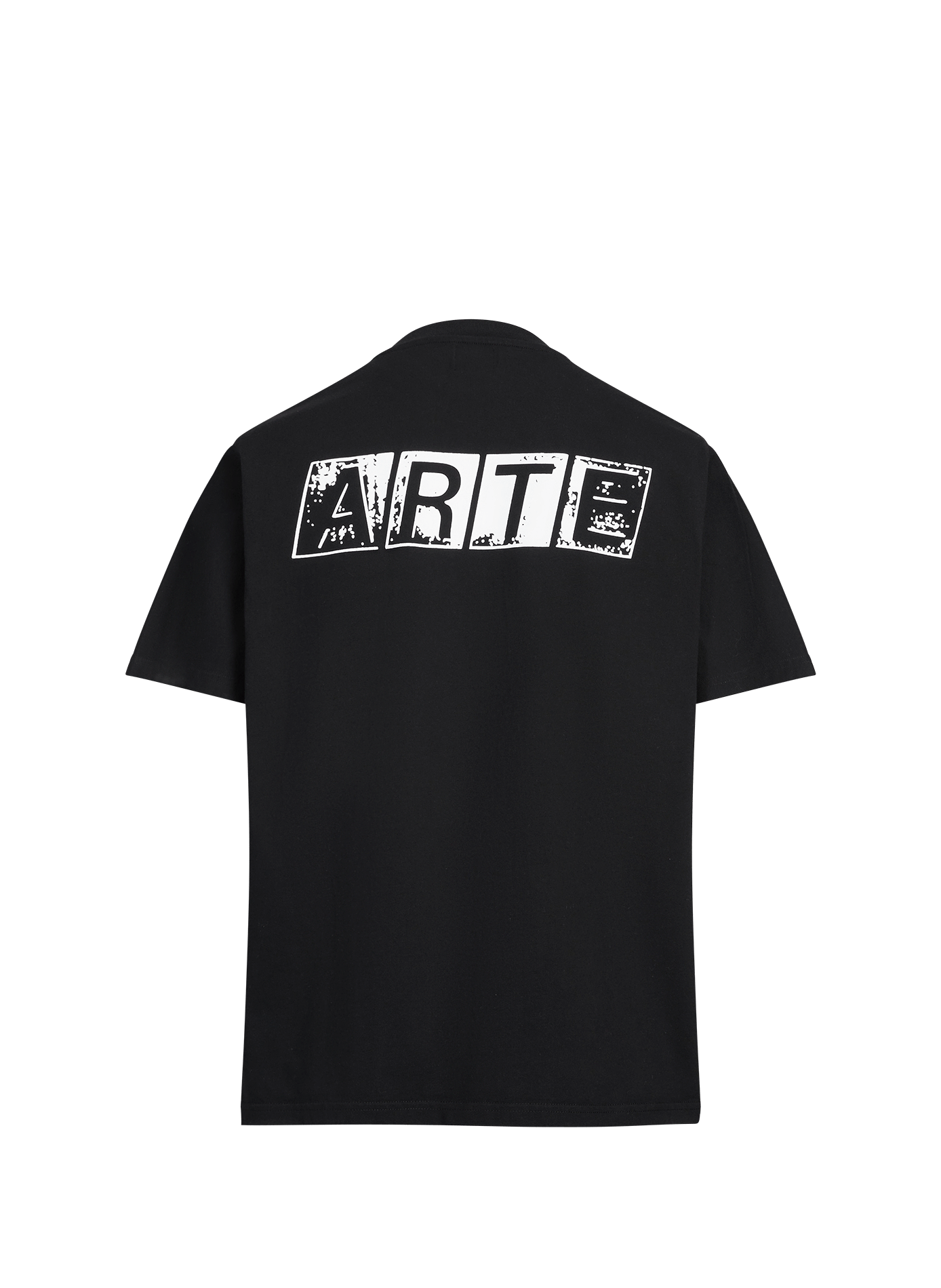 T-shirt imprimé au dos col rond ARTE ANTWERP Noir