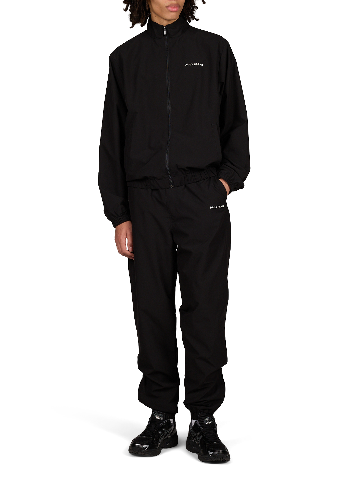 Logo joggers DAILY PAPER Black