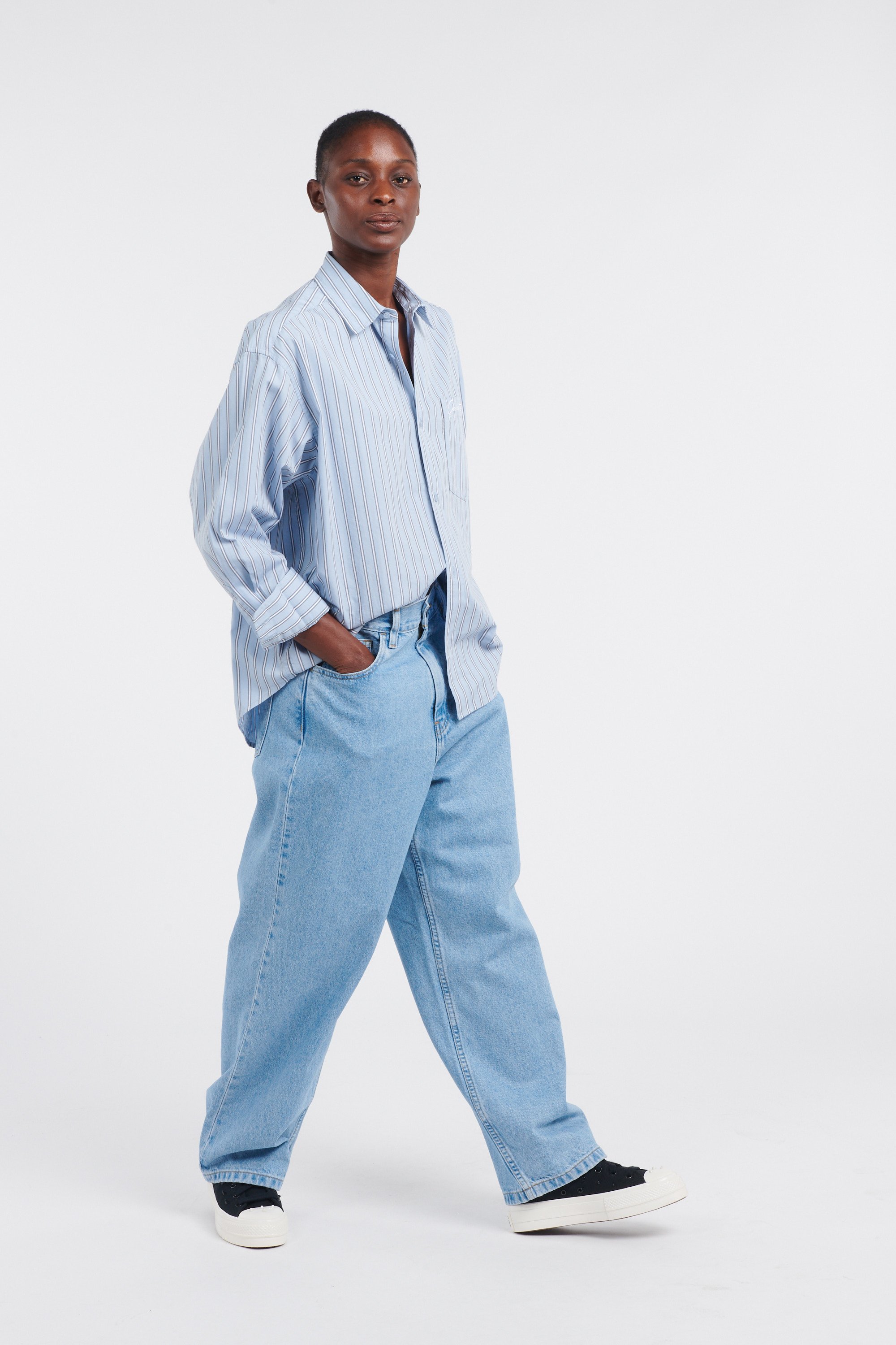 Jean w' brandon pant CARHARTT WIP Bleu