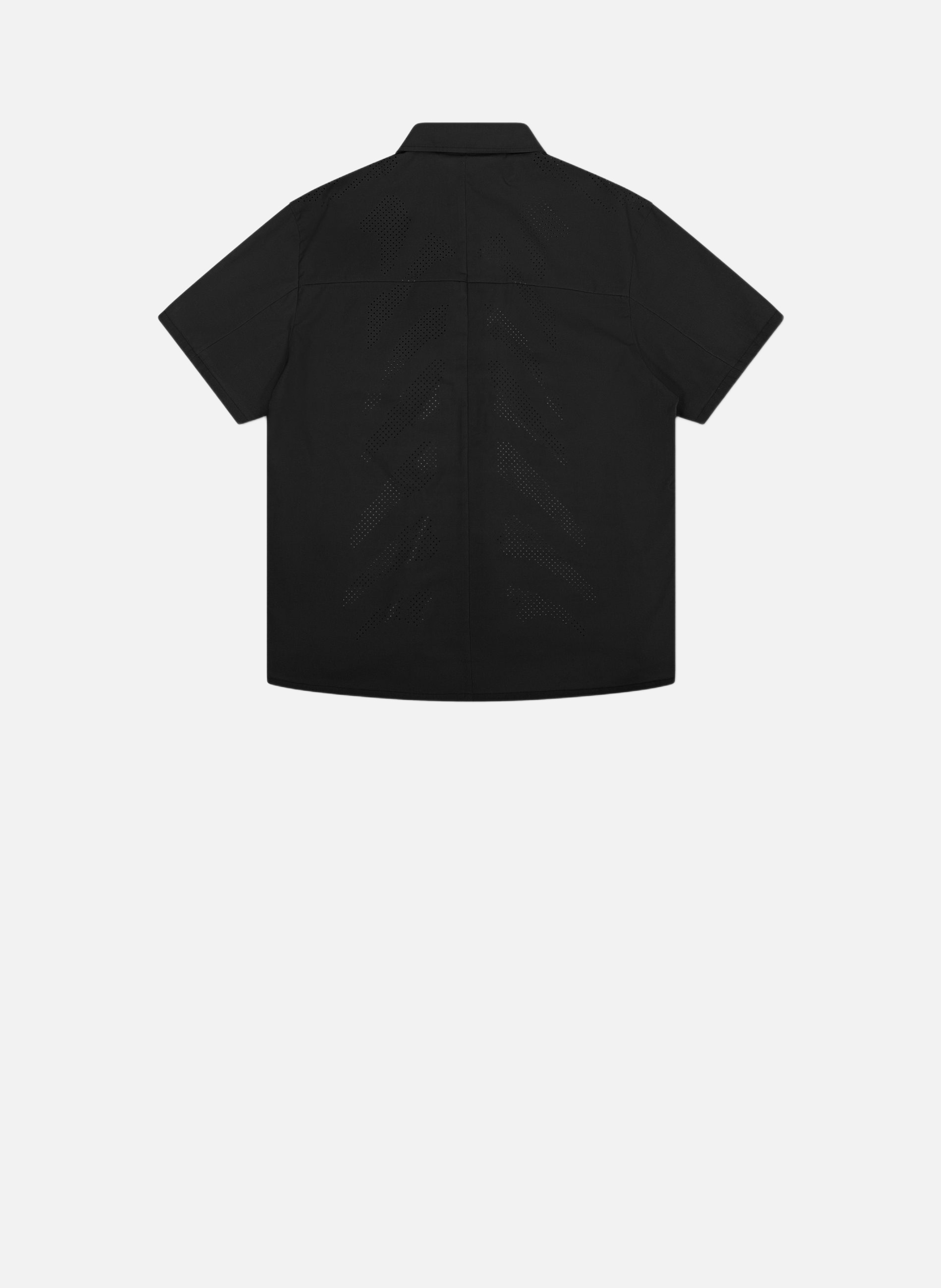 Chemise manches courtes alsoran HELIOT EMIL Noir