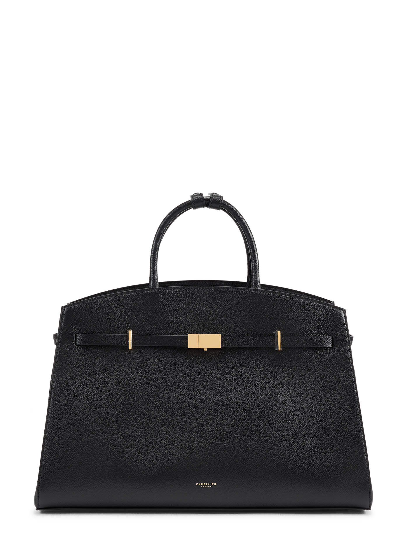 Shopper-Tasche New York aus Leder DEMELLIER LONDON Schwarz