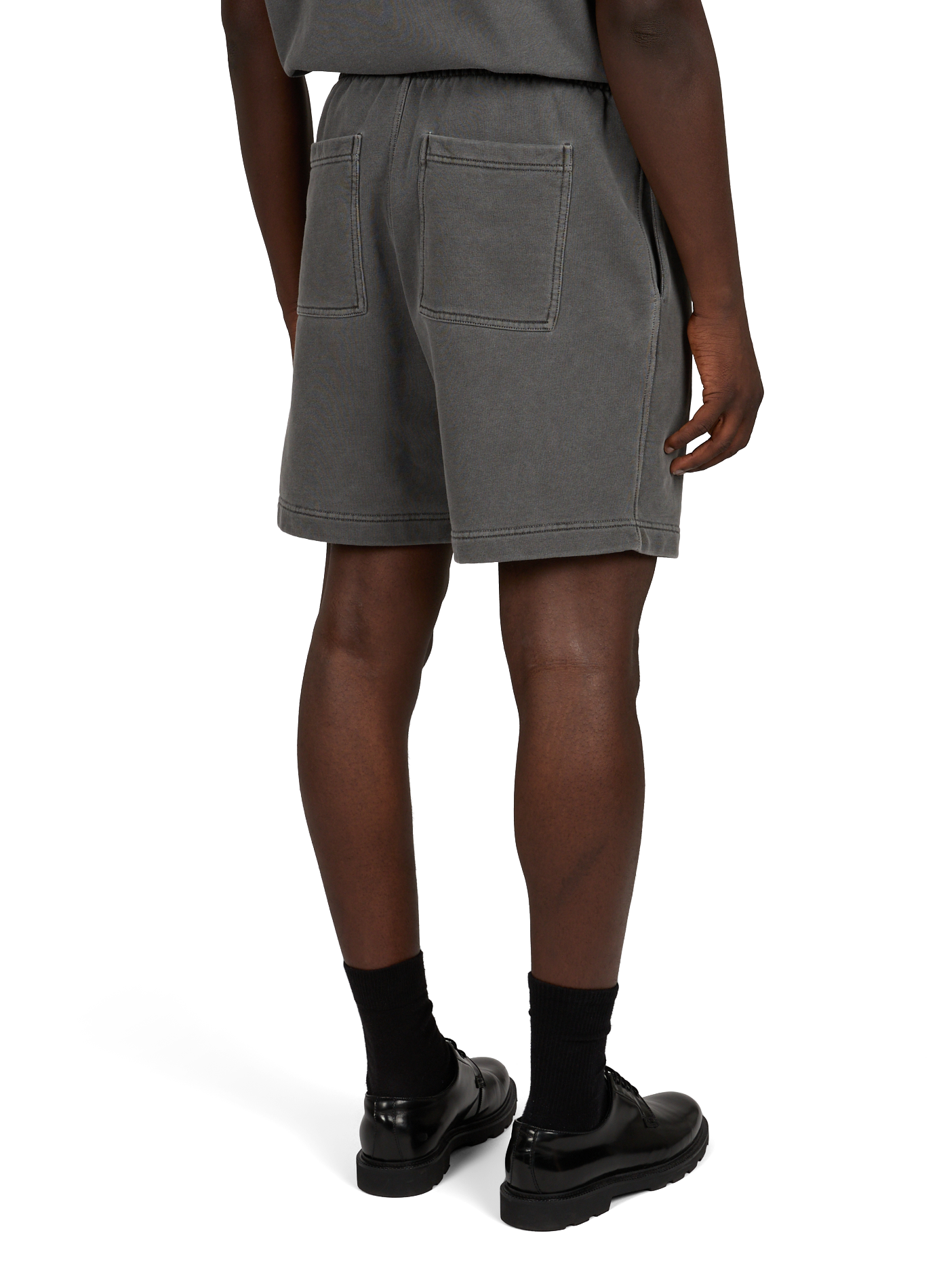 Cotton printed straight skirt REPRESENT Black