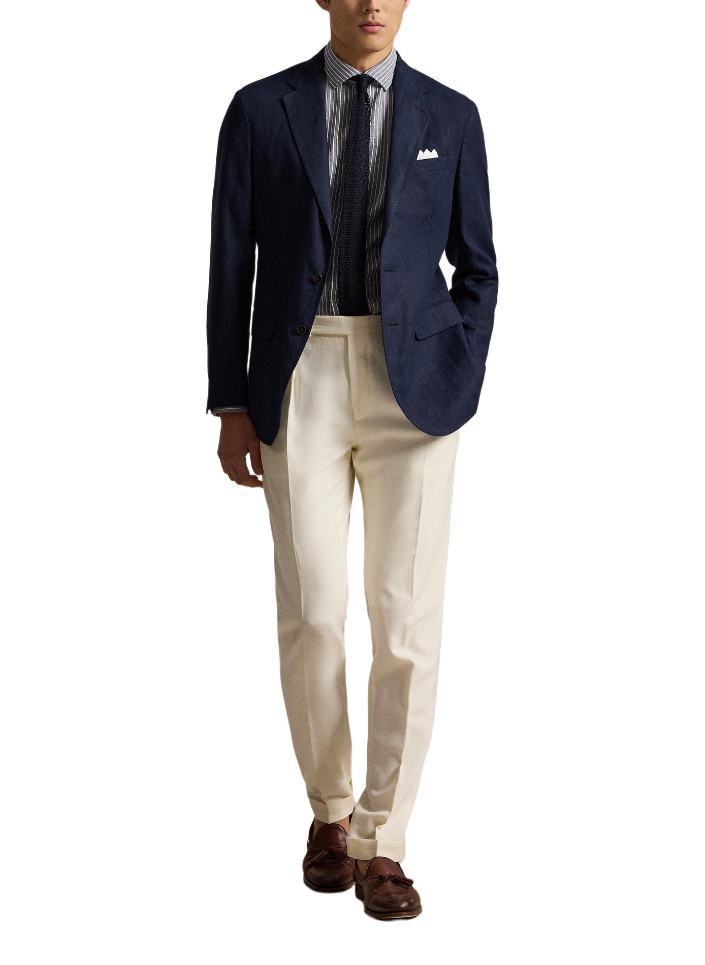 Chemise à rayures POLO RALPH LAUREN Bleu