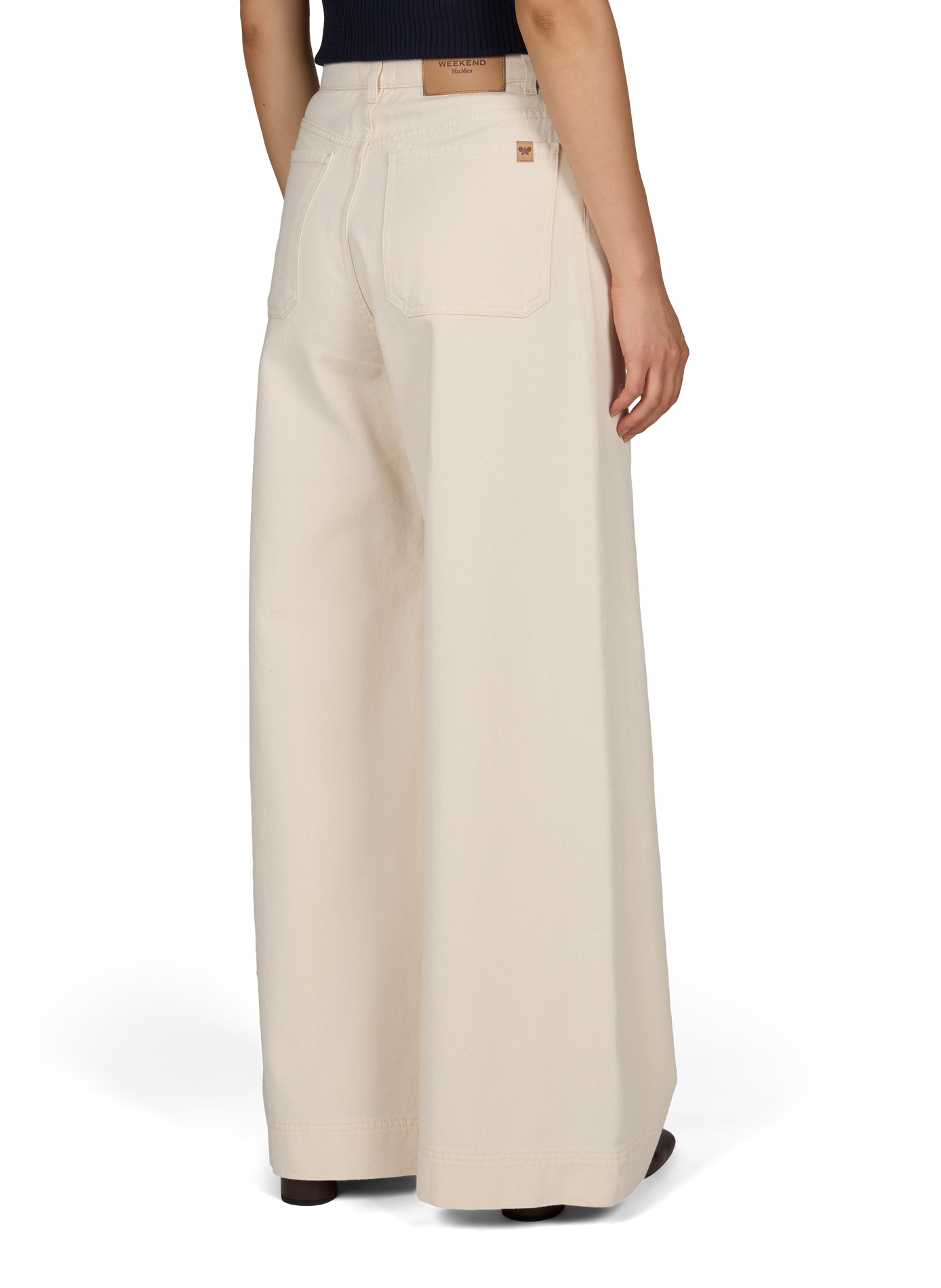 Weite Jeans MAX MARA WEEK END Beige