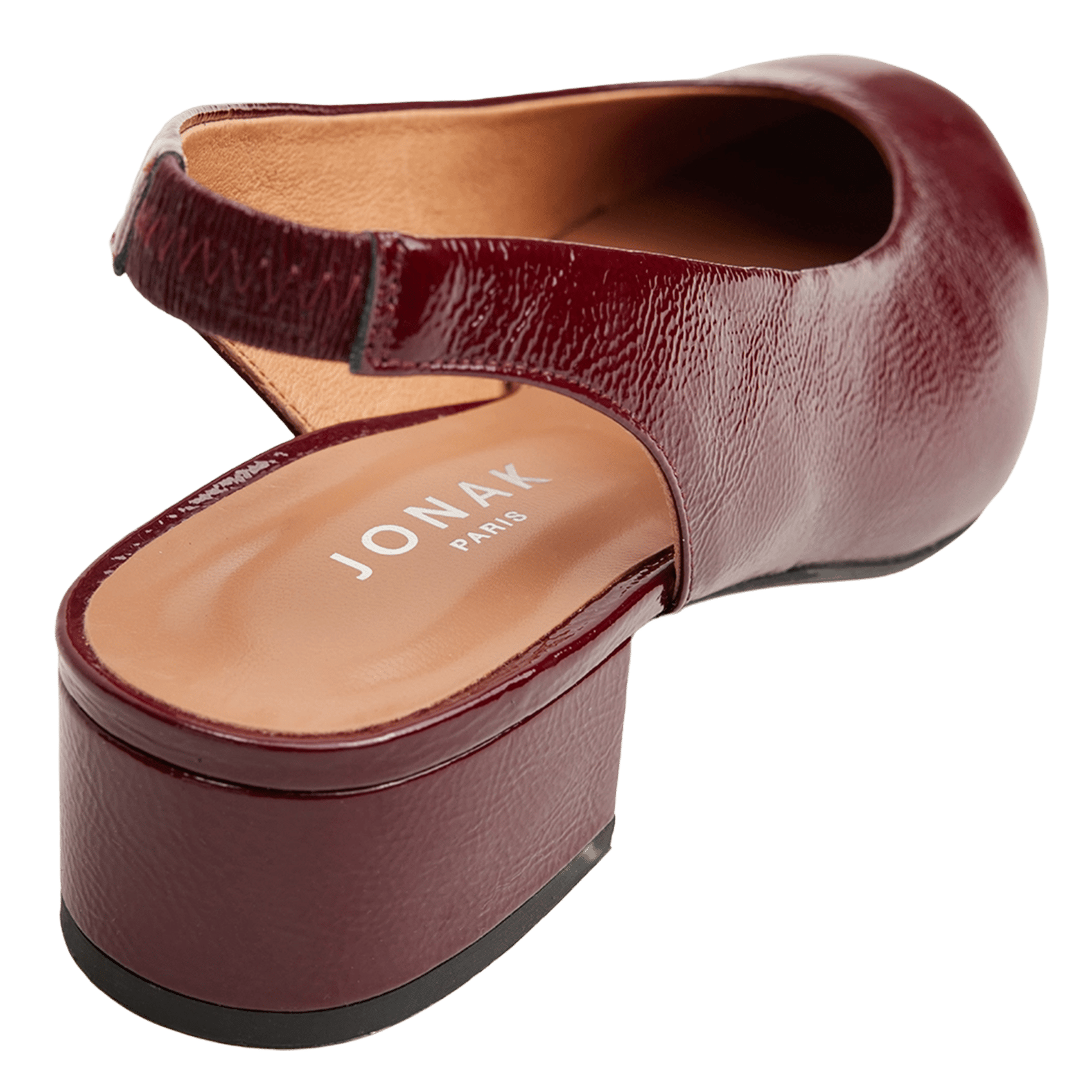 Ballerines en cuir vince JONAK Rouge