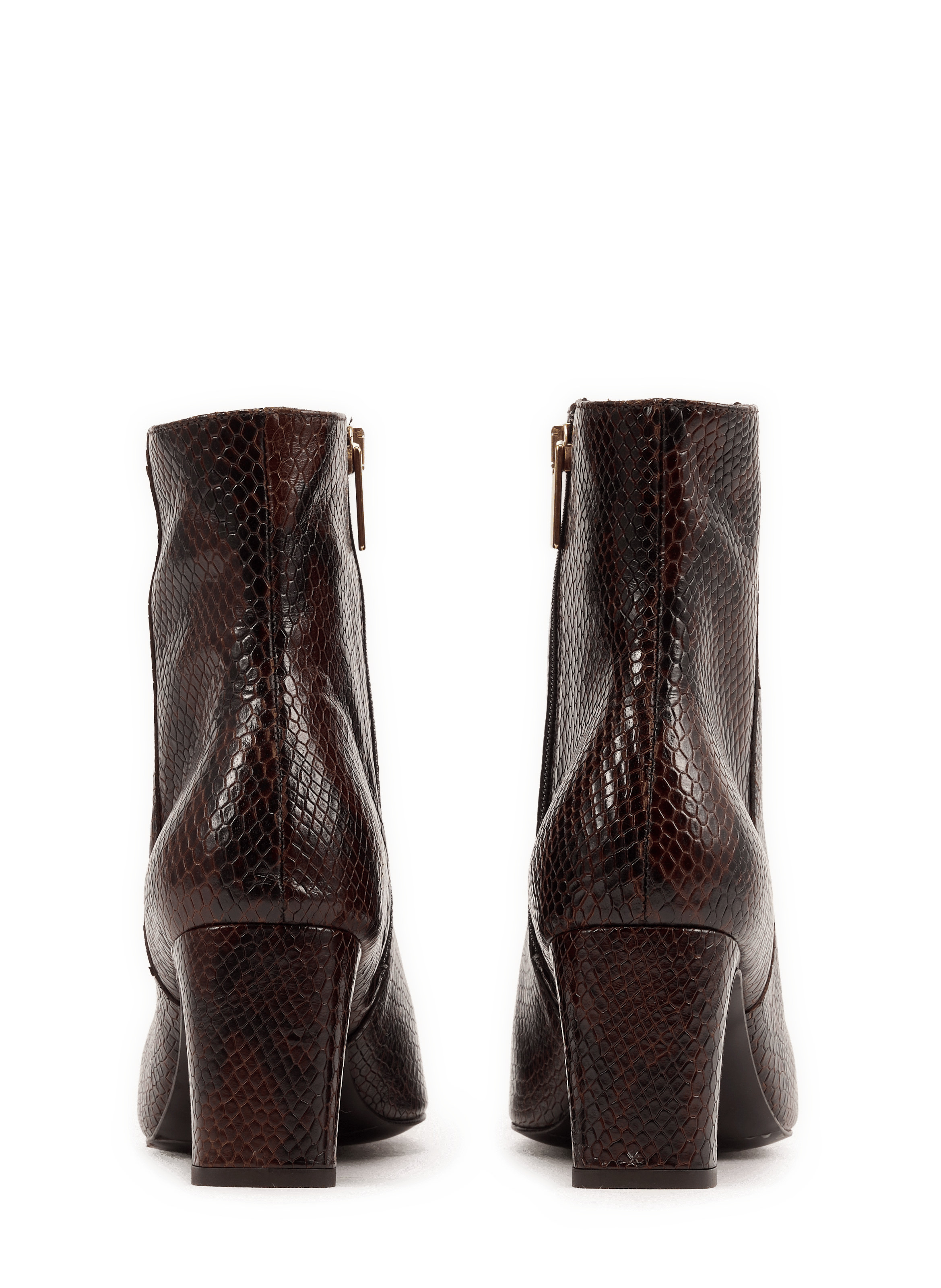 Gia cowhide leather ankle boots SAISON 1865 Multicolour