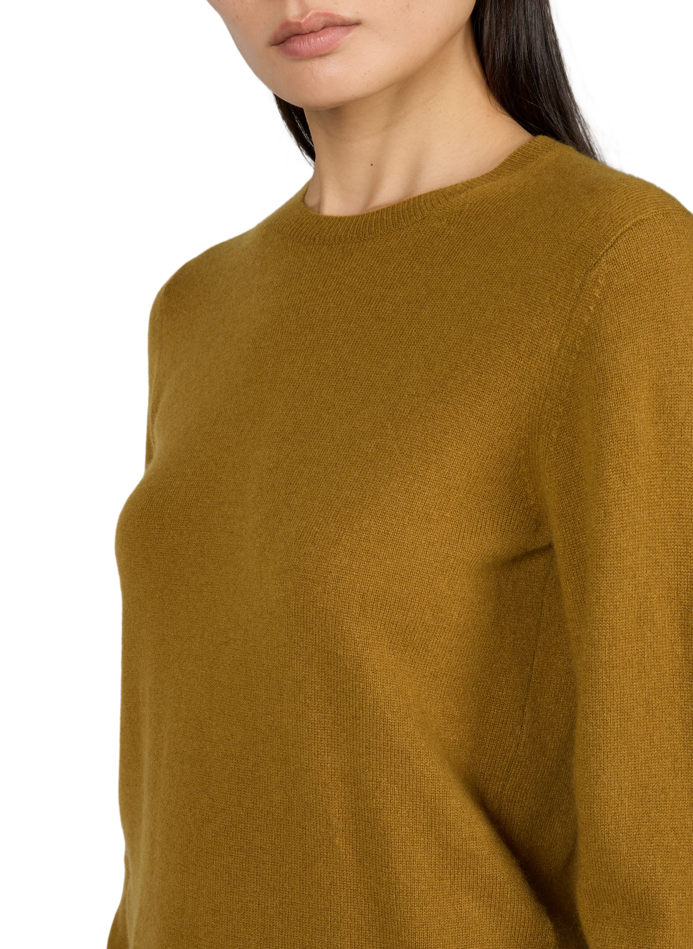 Pull en cachemire  AU PRINTEMPS PARIS Jaune