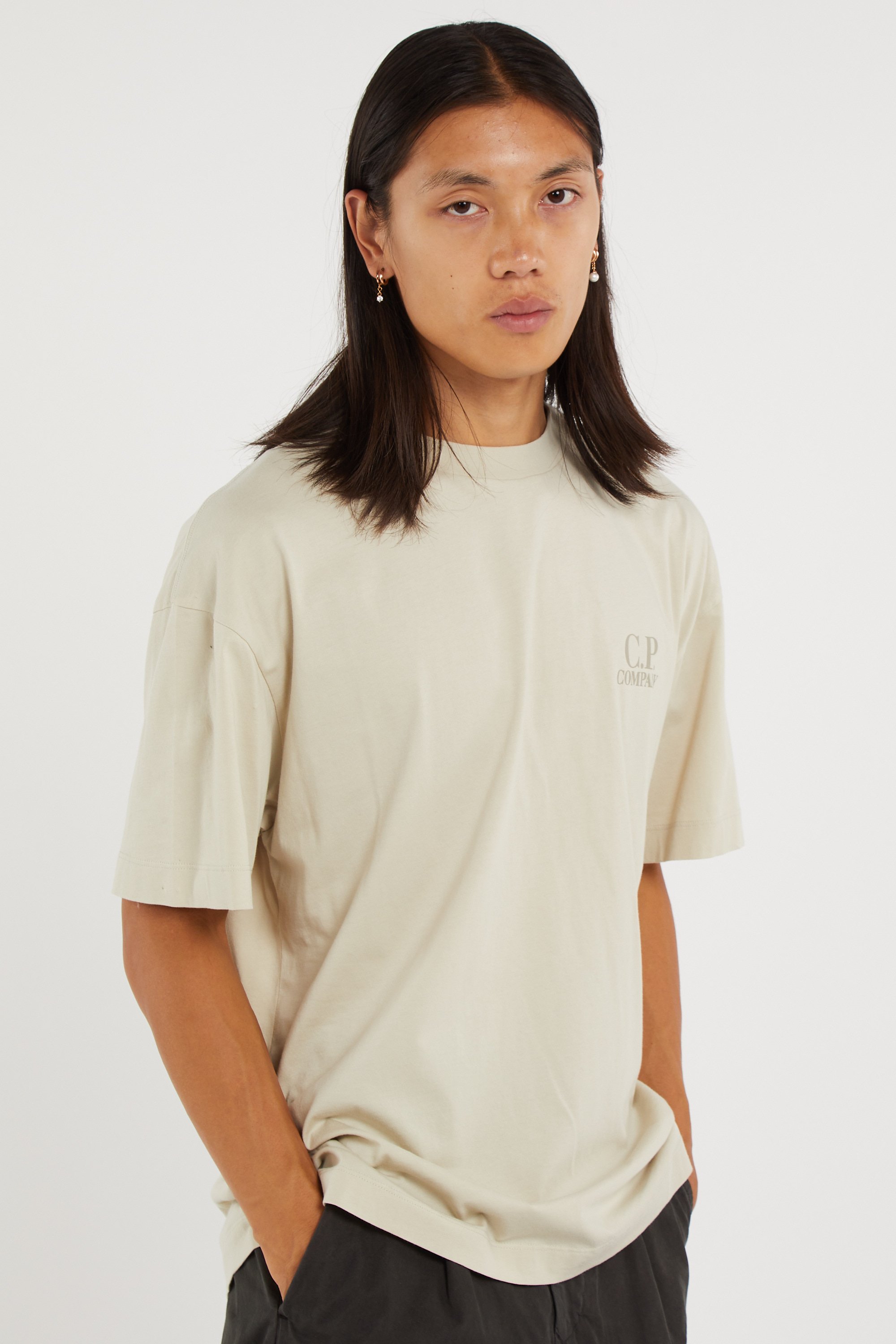 T-shirt CP COMPANY Gris
