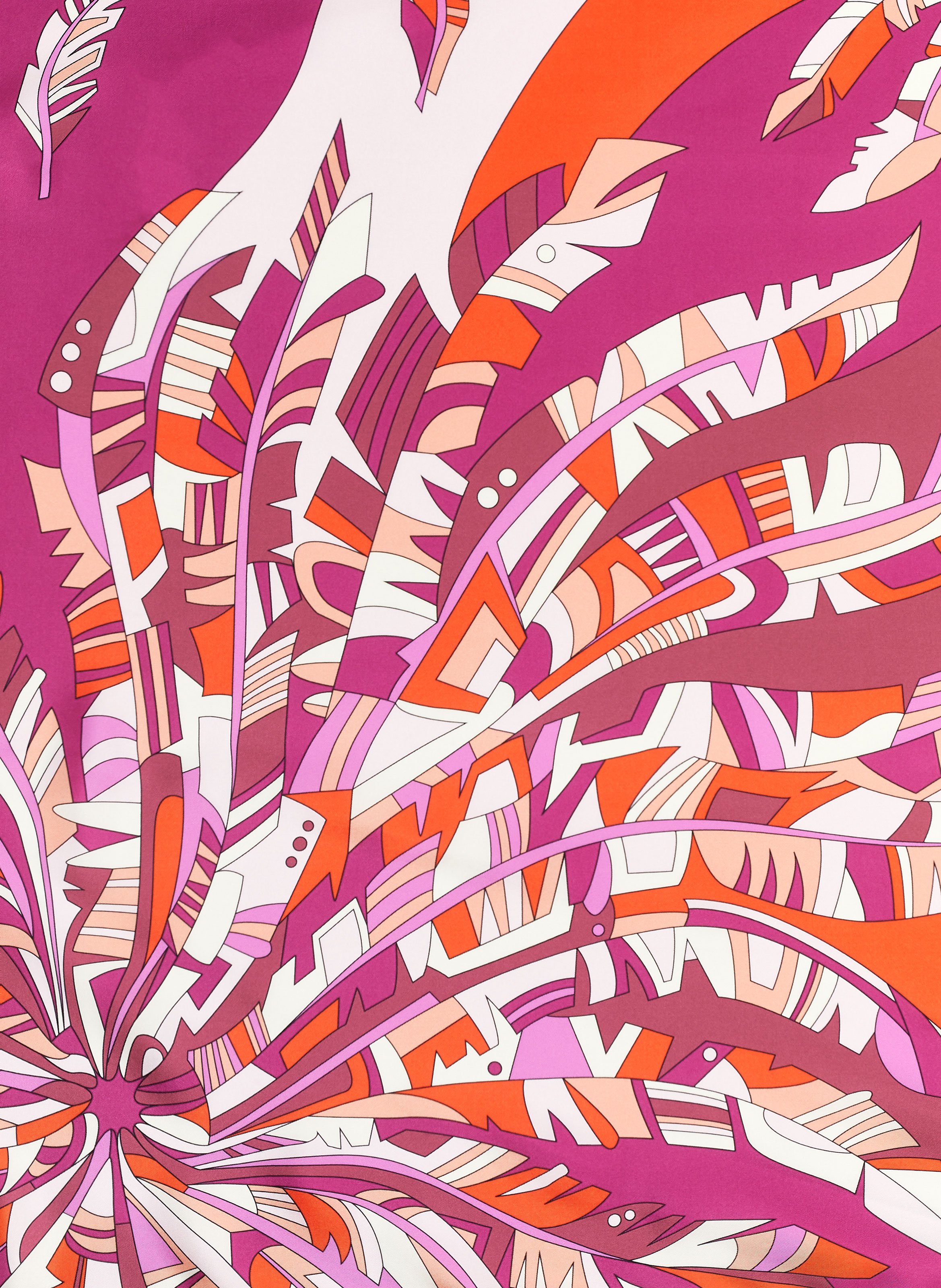 Carré de soie Arabesque