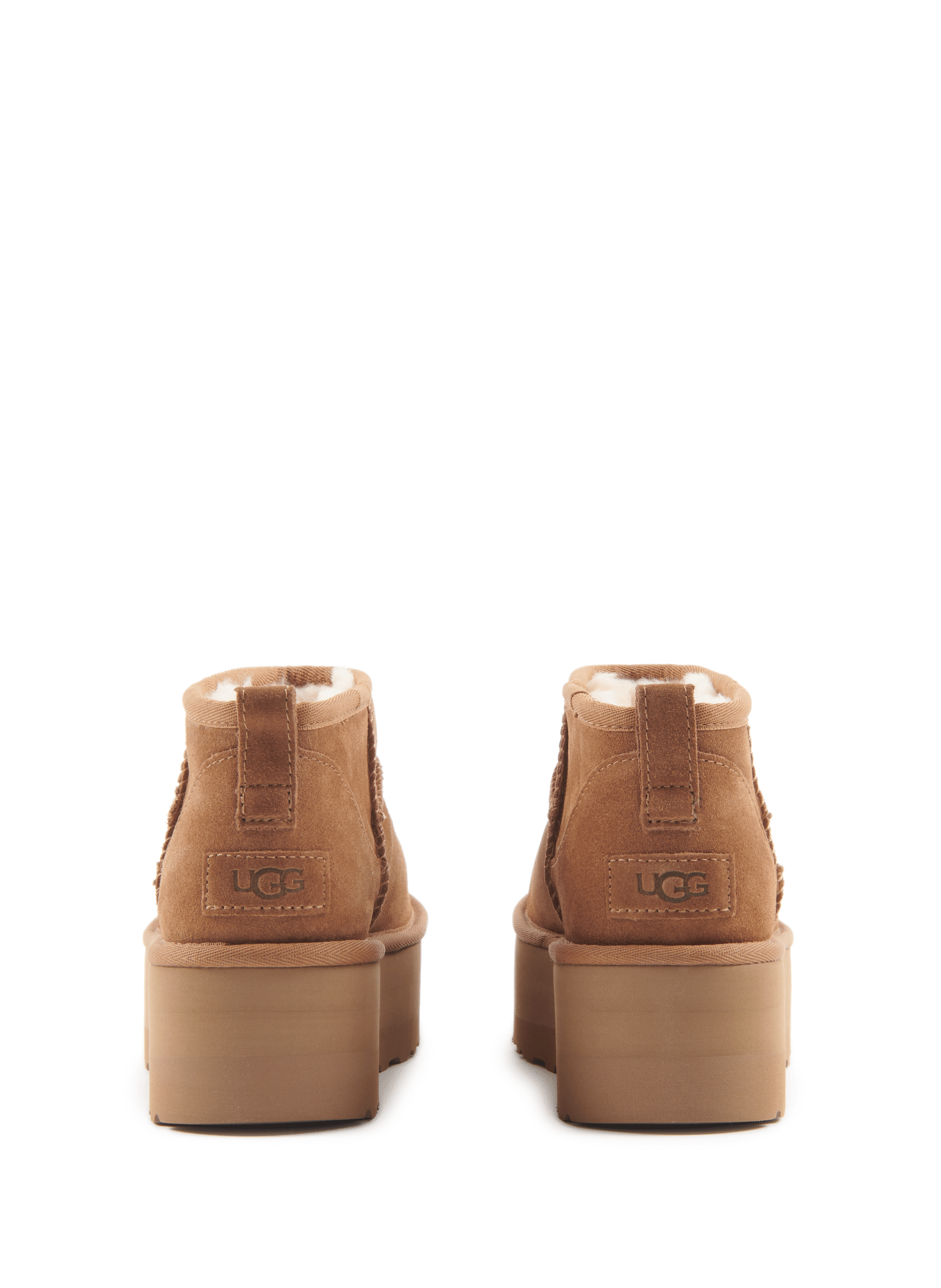 Classic ultra mini plateform UGG Marron