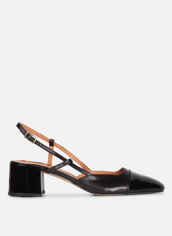 Babies en cuir dhapopy Noir by JONAK JONAK Babies en cuir dhapopy Noir