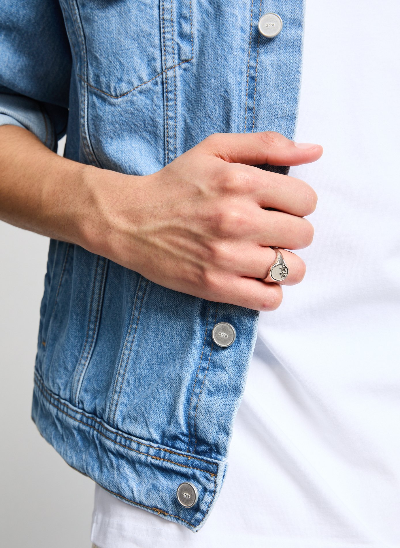 Oval Ring TWO JEYS Silver