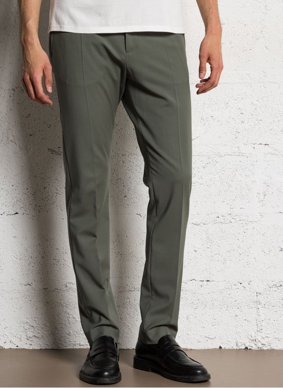 Pantalon de costume slim Kaki by IKKS IKKS Pantalon de costume slim Kaki