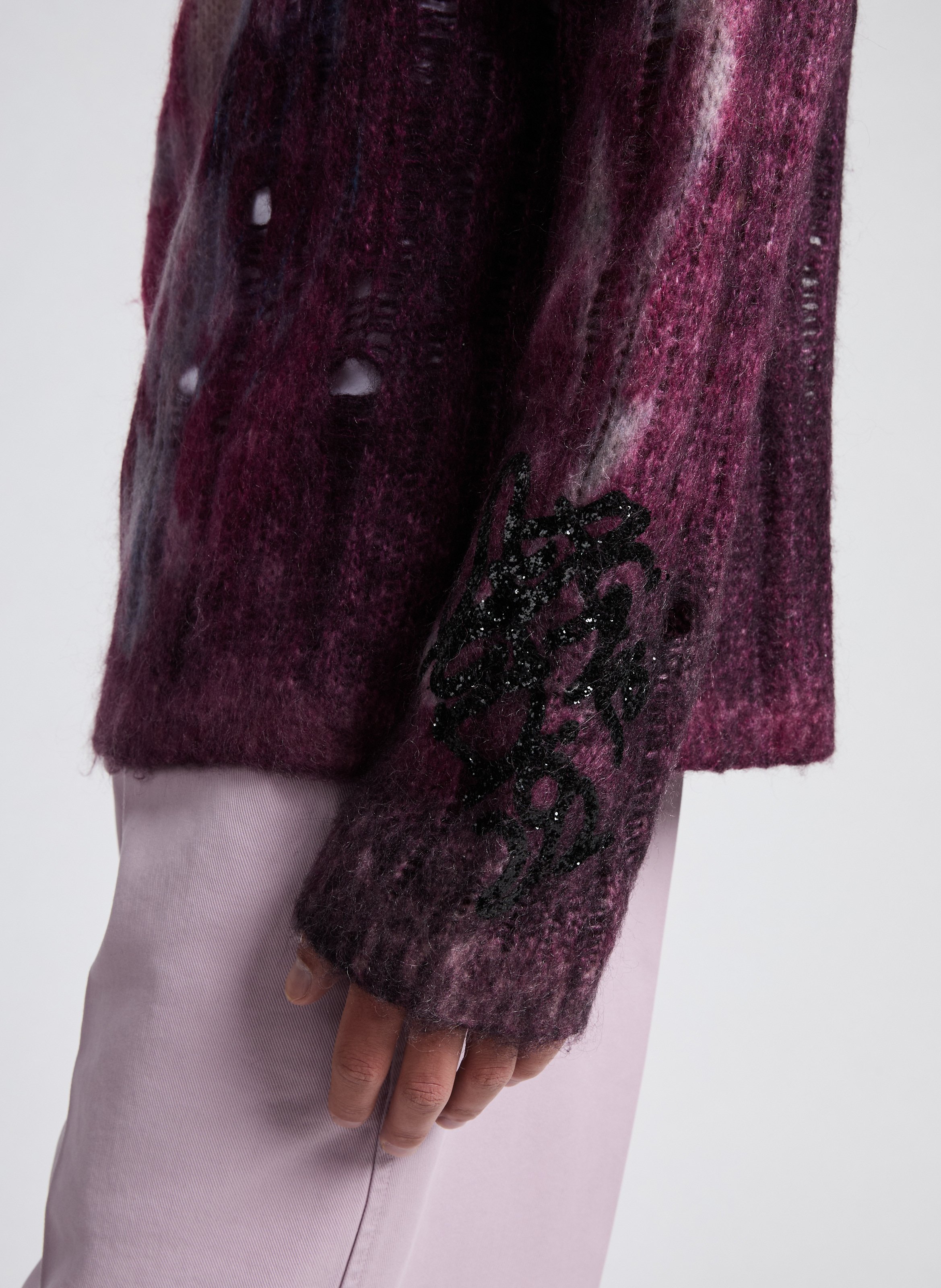 Pull ajouré  ACNE STUDIOS Violet