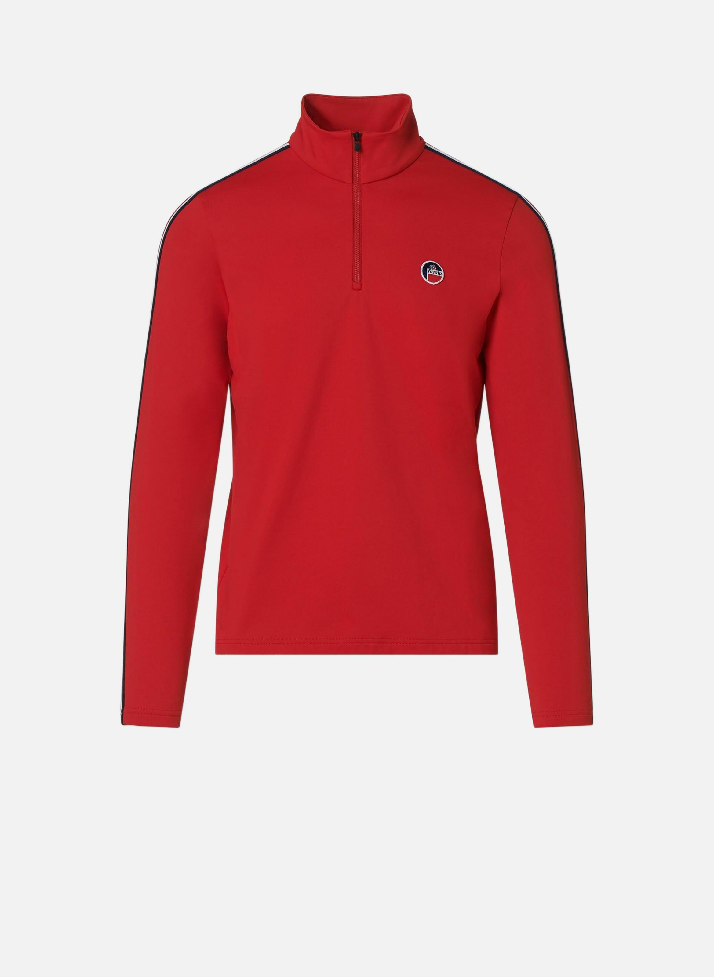 Sous pull mario col montant coupe regular FUSALP Rouge