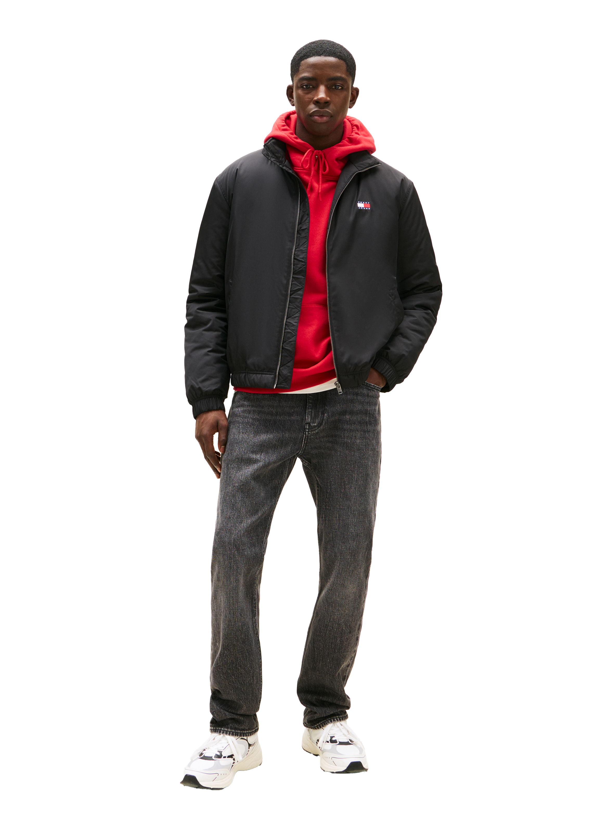 Blouson impérméable TOMMY HILFIGER Noir