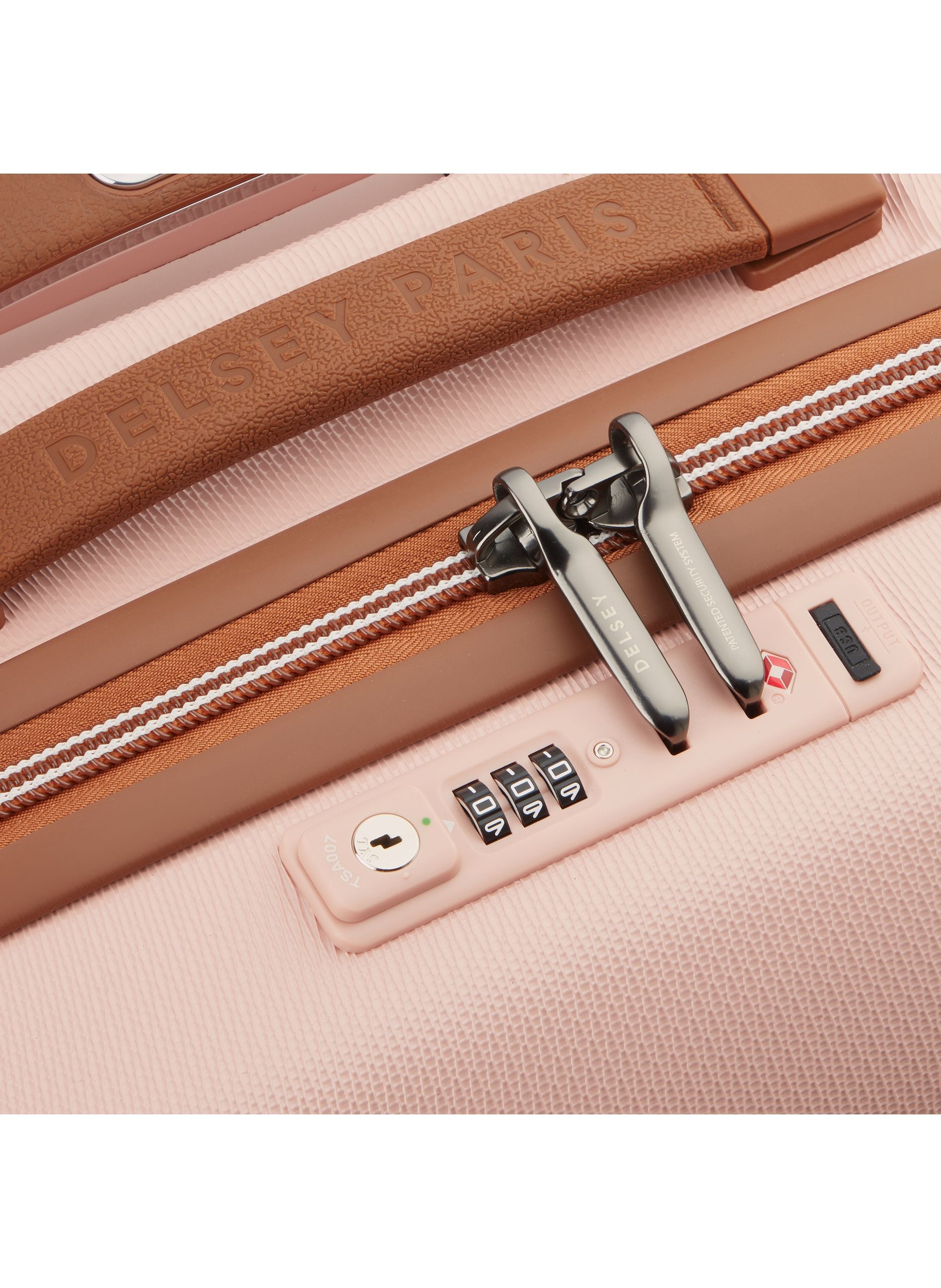 Valise cabine rigide taille s - chatelet air 2.0 DELSEY PARIS Rose