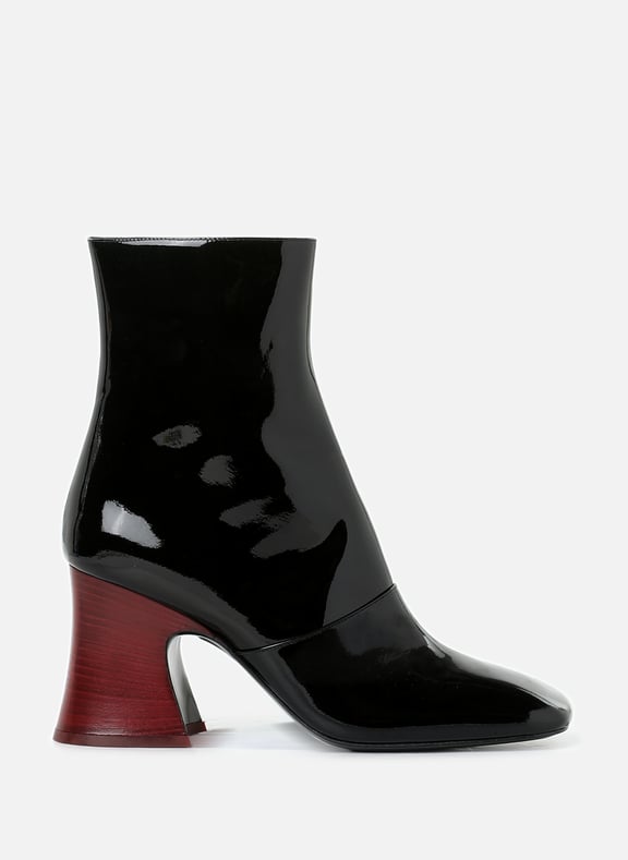 Janis leather heel ankle boots Black by CHLOÉ CHLOÉ Janis leather heel ankle boots Black