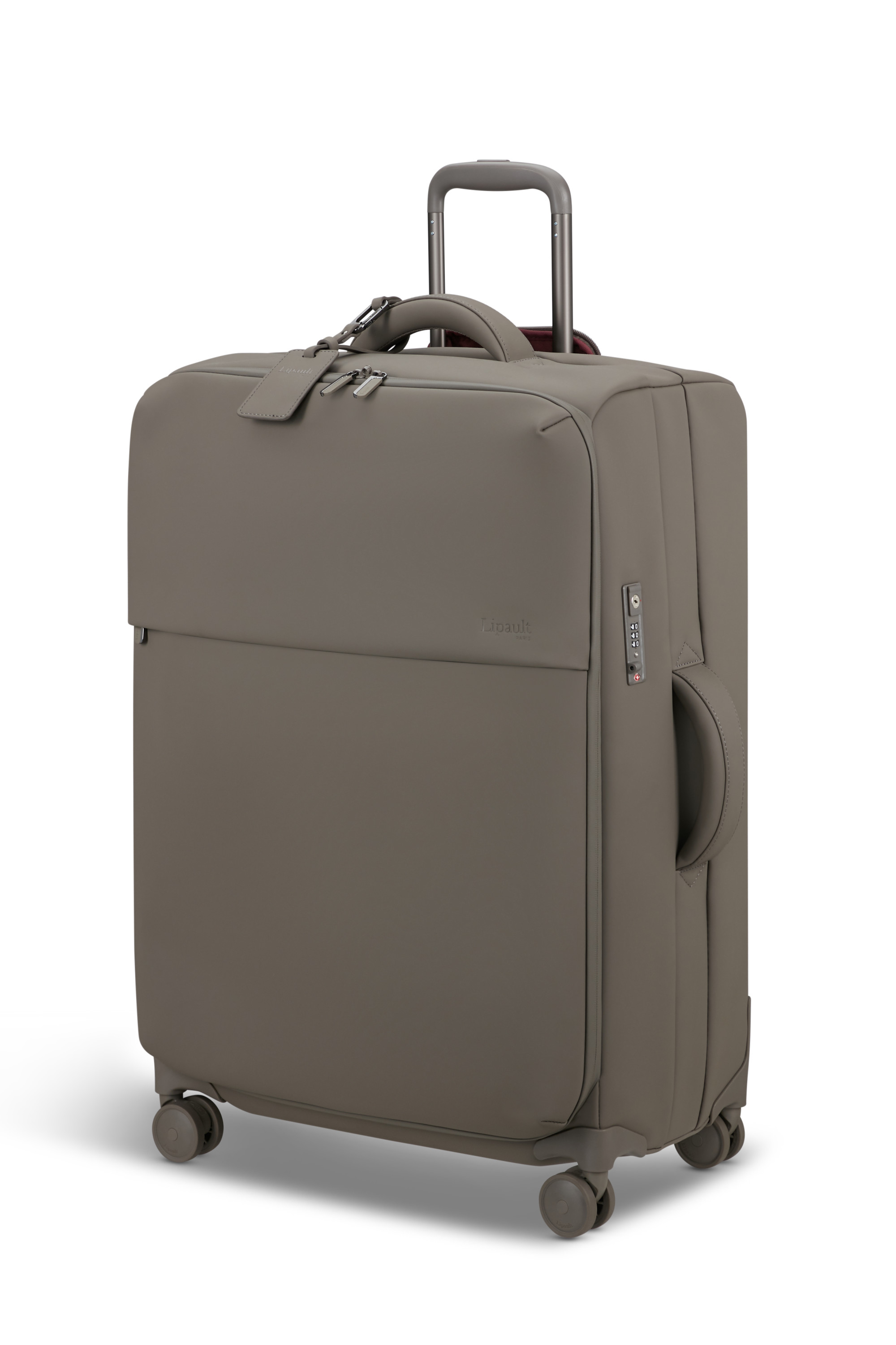 Lost in berlin valise 4 roues taille l LIPAULT PARIS Gris